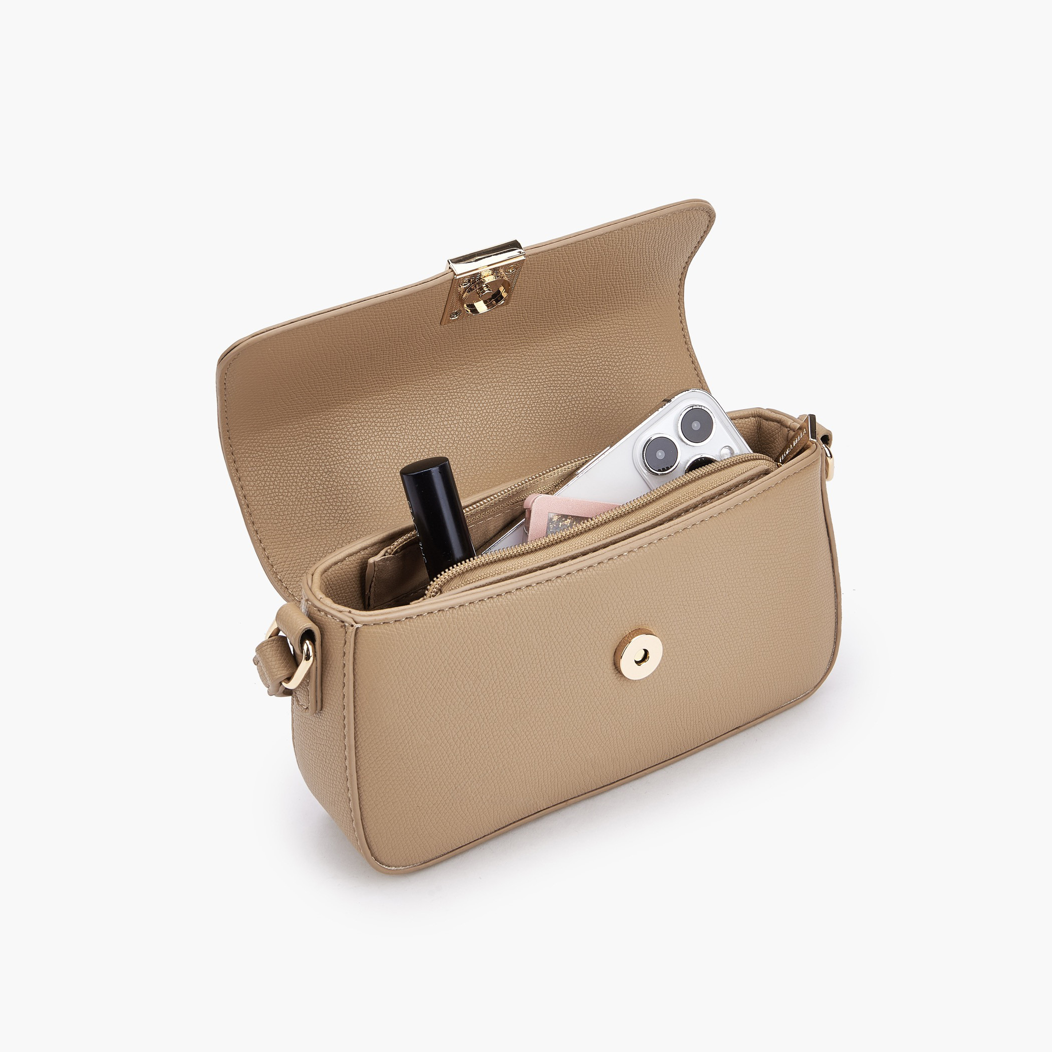 Flora Bella Textured Crossbody Bag with Adjustable Strap-women-bagsandwallets-handbags-image-8