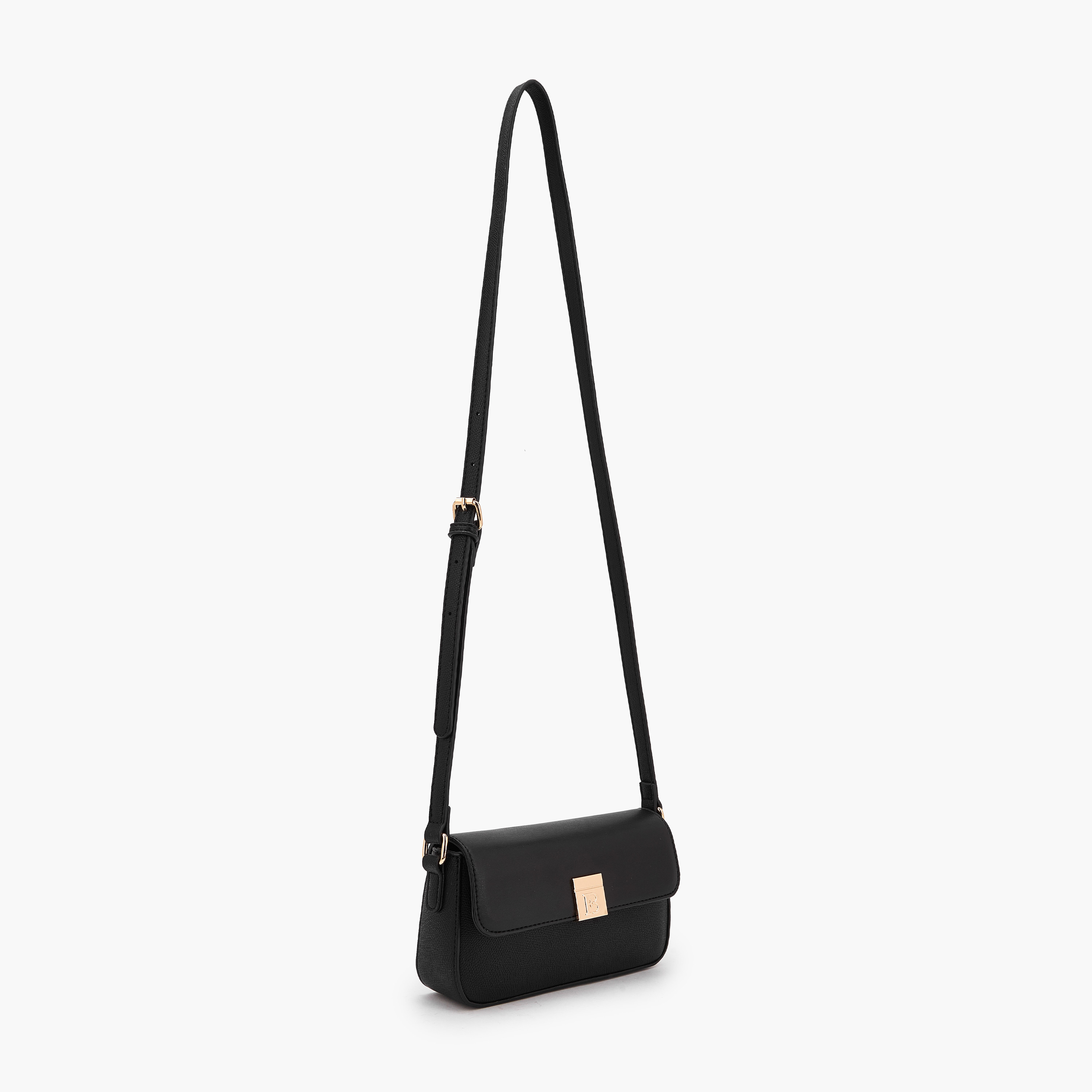 شنطة كروس بودي بارزة الملمس بحزام قابل للتعديل من فلورا بيلا-women-bagsandwallets-handbags-image-3