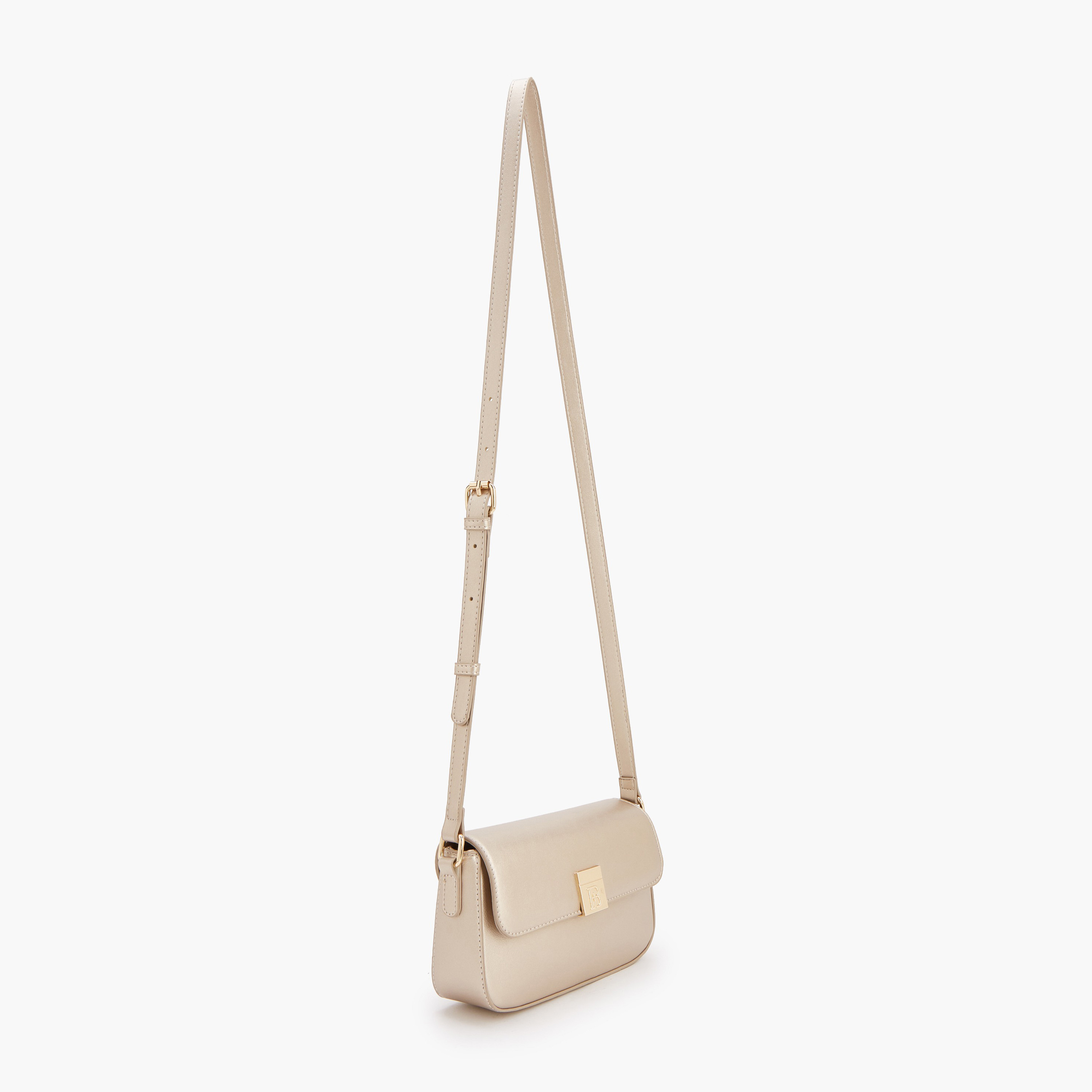 Flora Bella Solid Crossbody Bag with Magnetic Clasp Closure-women-bagsandwallets-handbags-image-2