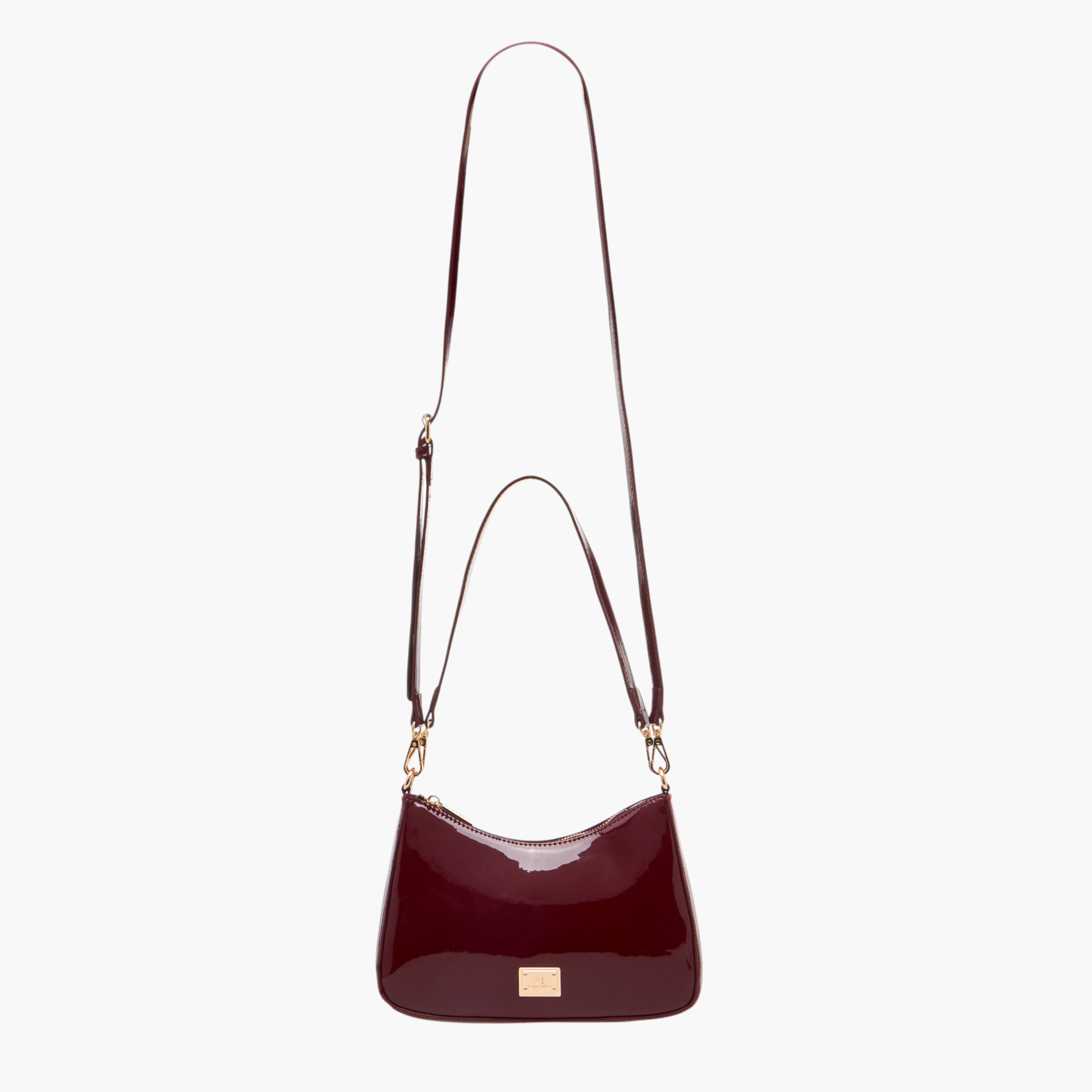 Flora Bella Solid Shoulder Bag with Zip Closure-women-bagsandwallets-handbags-image-2