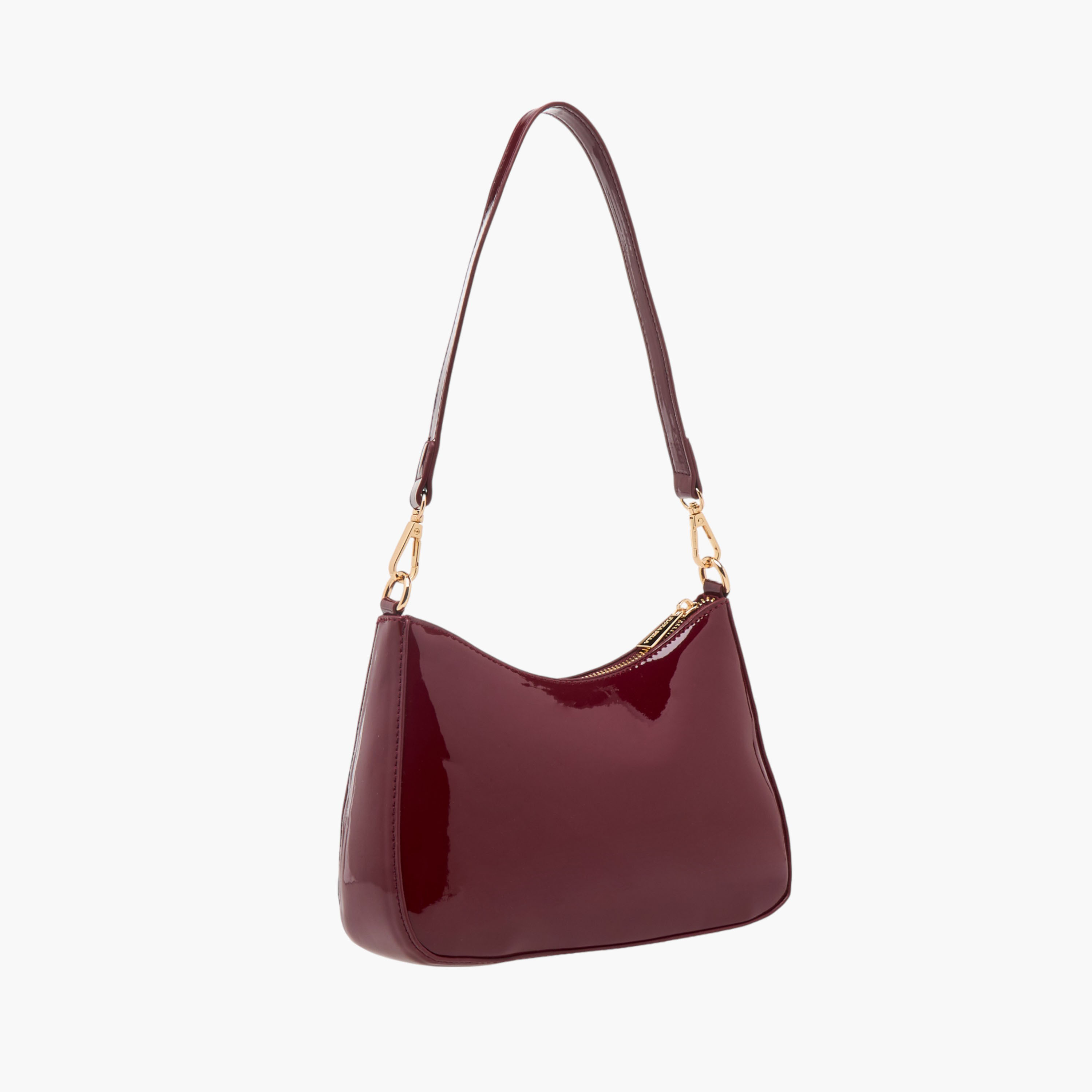 Flora Bella Solid Shoulder Bag with Zip Closure-women-bagsandwallets-handbags-image-3