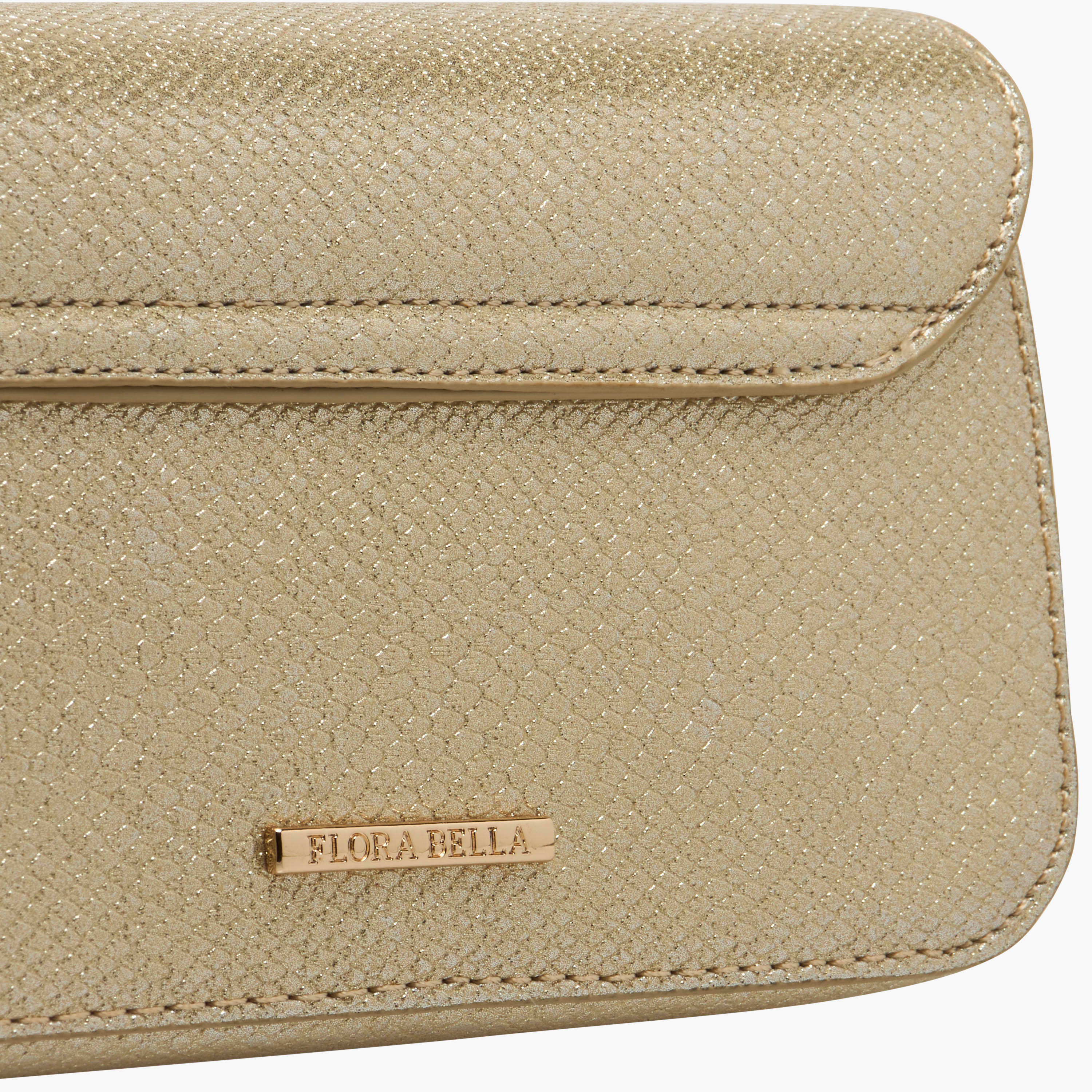 شنطة كروس بودي بارزة الملمس بحزام سلسلة من فلورا بيلا-women-bagsandwallets-handbags-image-5