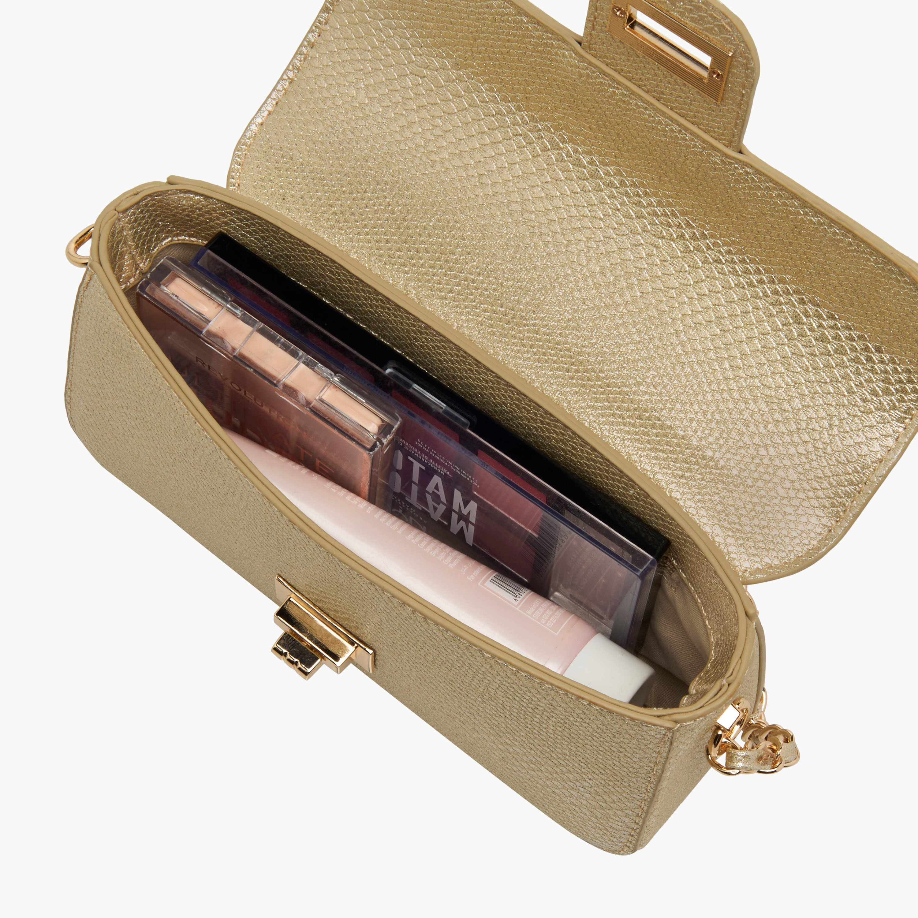 شنطة كروس بودي بارزة الملمس بحزام سلسلة من فلورا بيلا-women-bagsandwallets-handbags-image-7