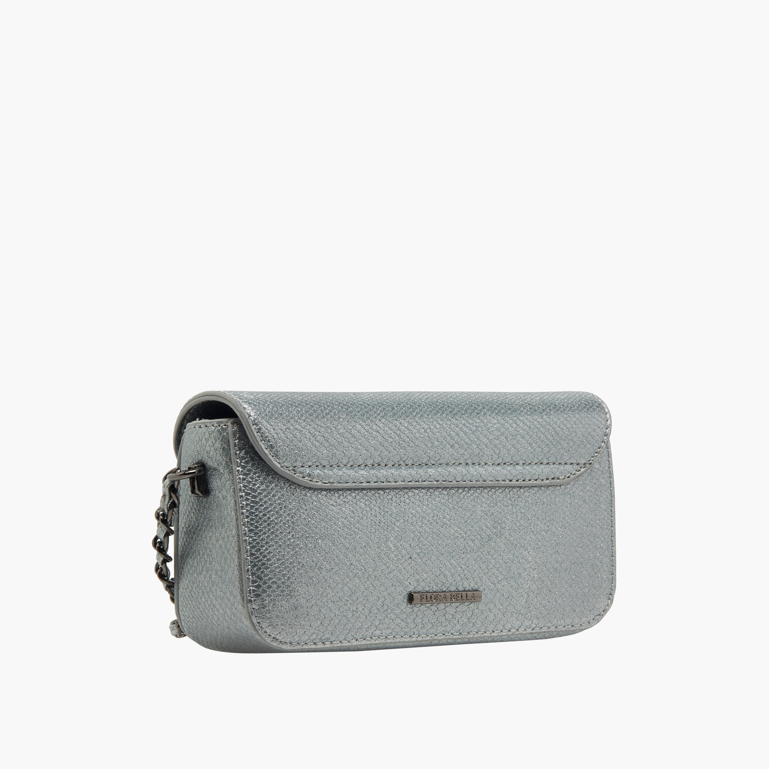 شنطة كروس بودي بارزة الملمس بحزام سلسلة من فلورا بيلا-women-bagsandwallets-handbags-image-3