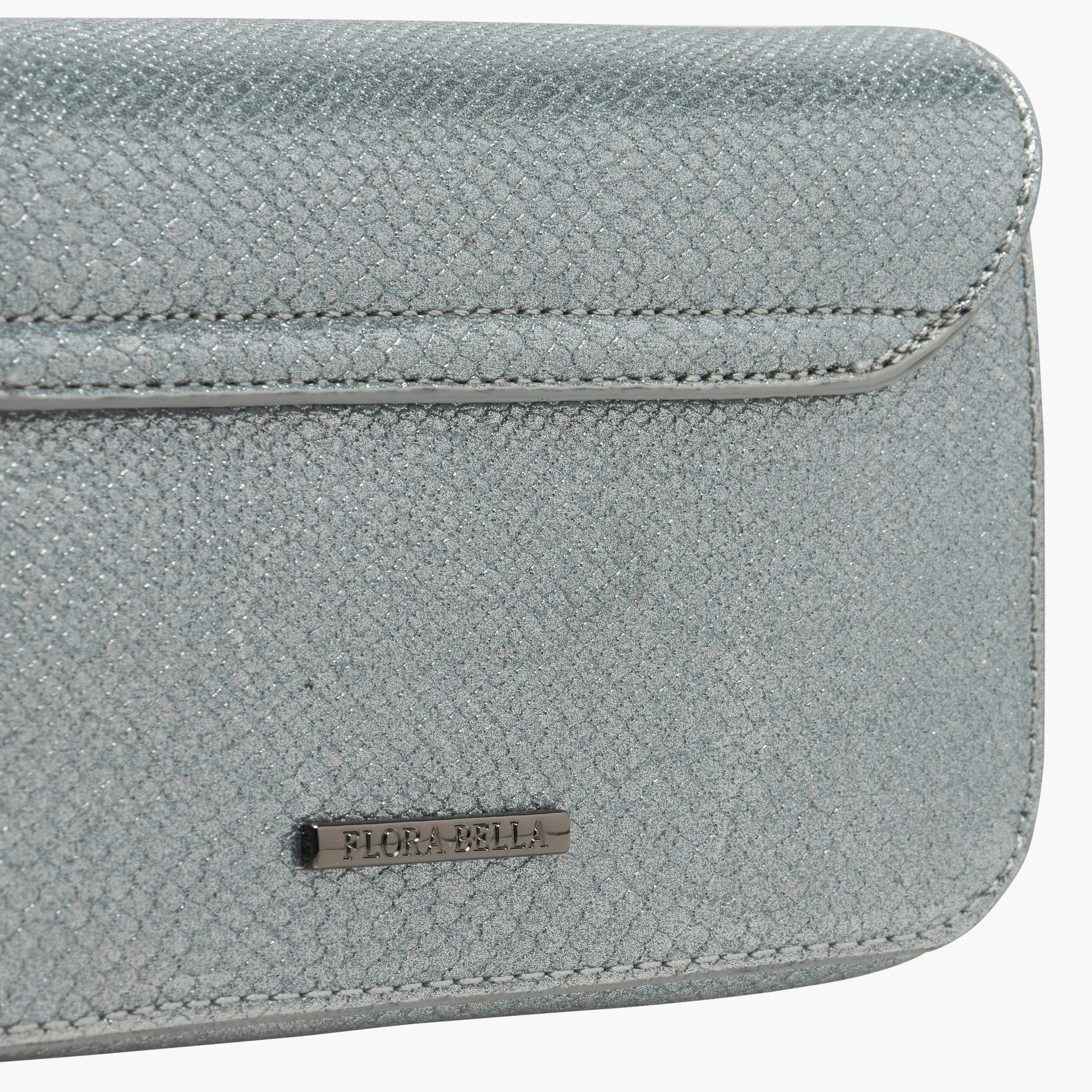 شنطة كروس بودي بارزة الملمس بحزام سلسلة من فلورا بيلا-women-bagsandwallets-handbags-image-5