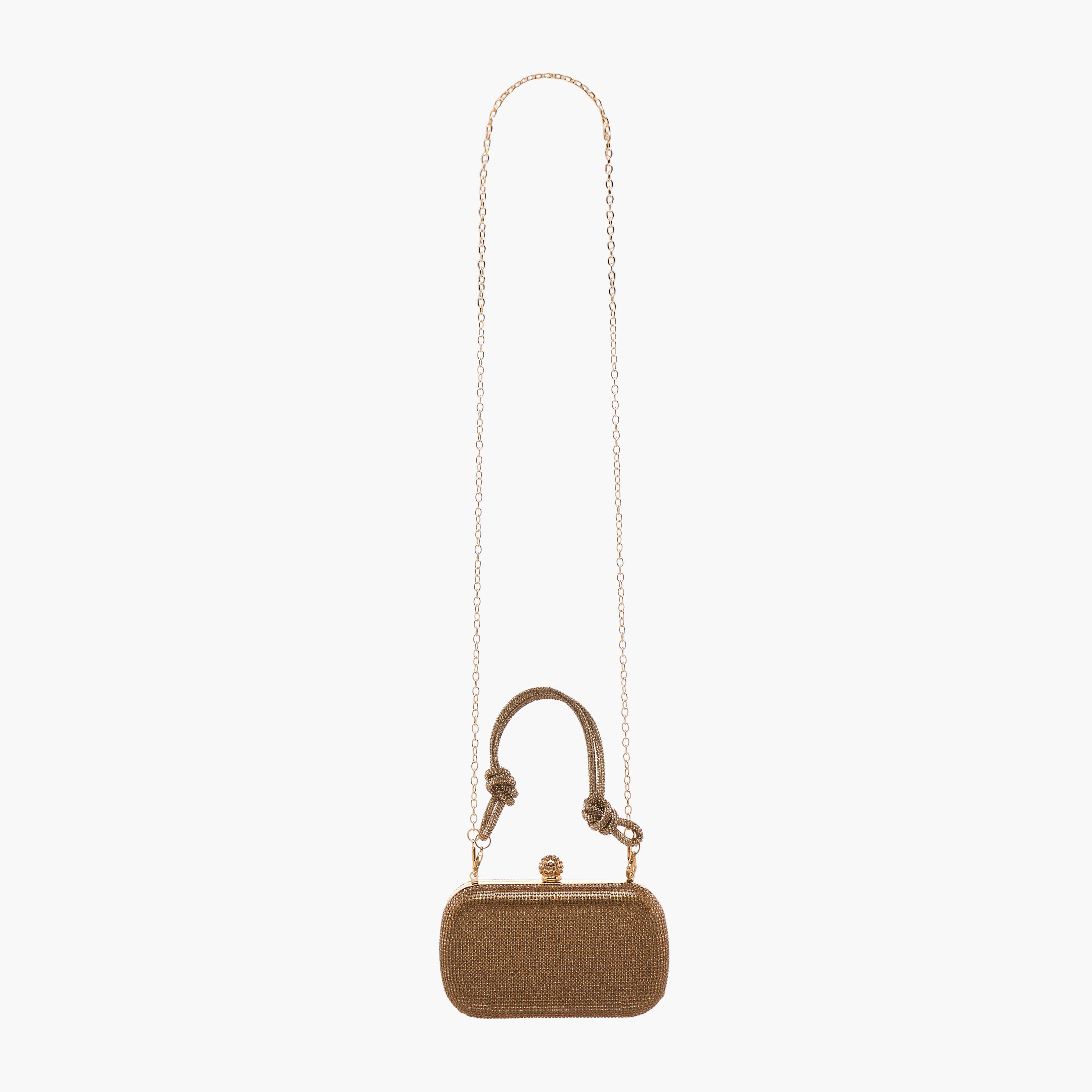 شنطة كلاتش بحزام سلسلة وزينة من فلورا بيلا-women-bagsandwallets-handbags-image-2