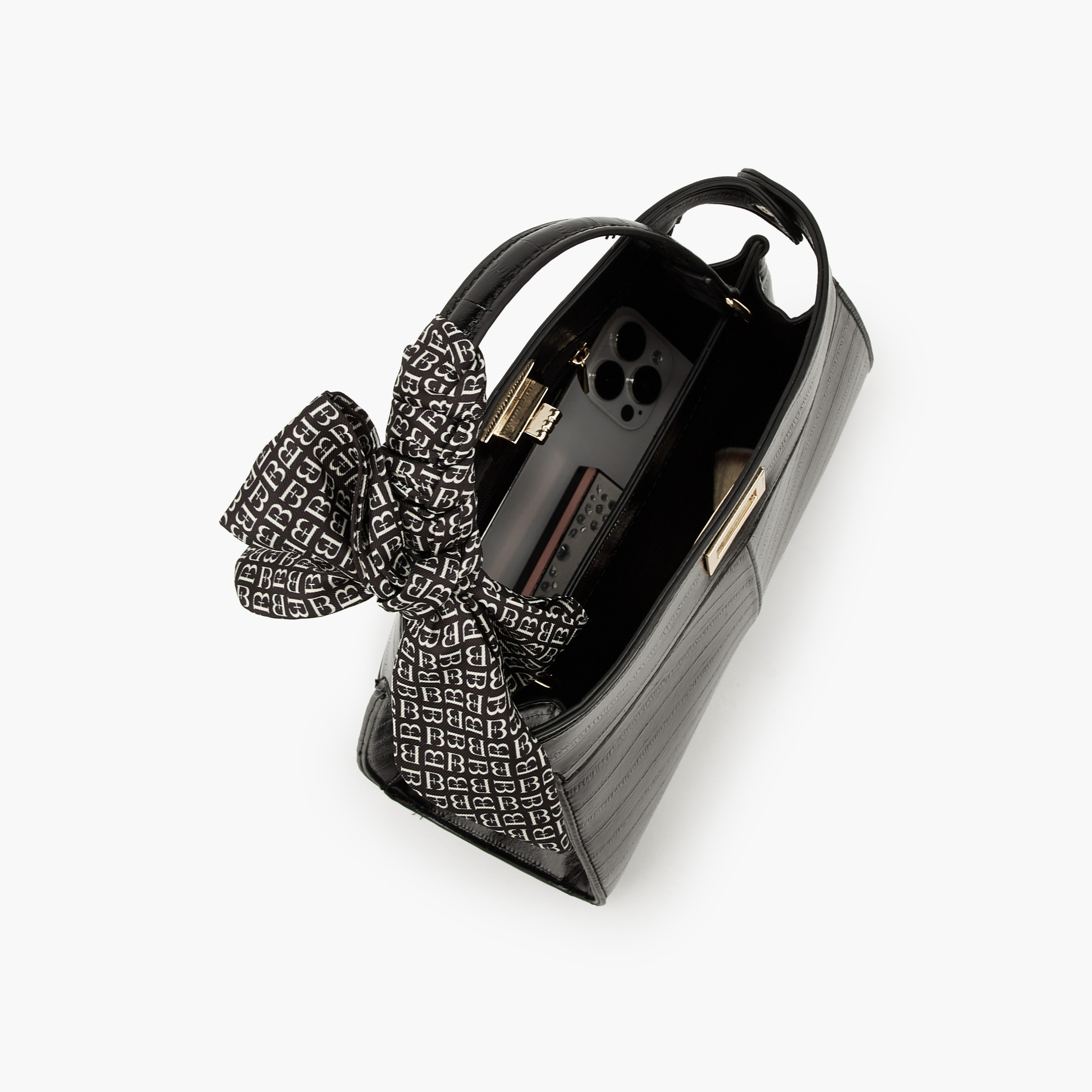 شنطة ساتشيل بارزة الملمس مع وشاح من فلورا بيلا-women-bagsandwallets-handbags-image-5