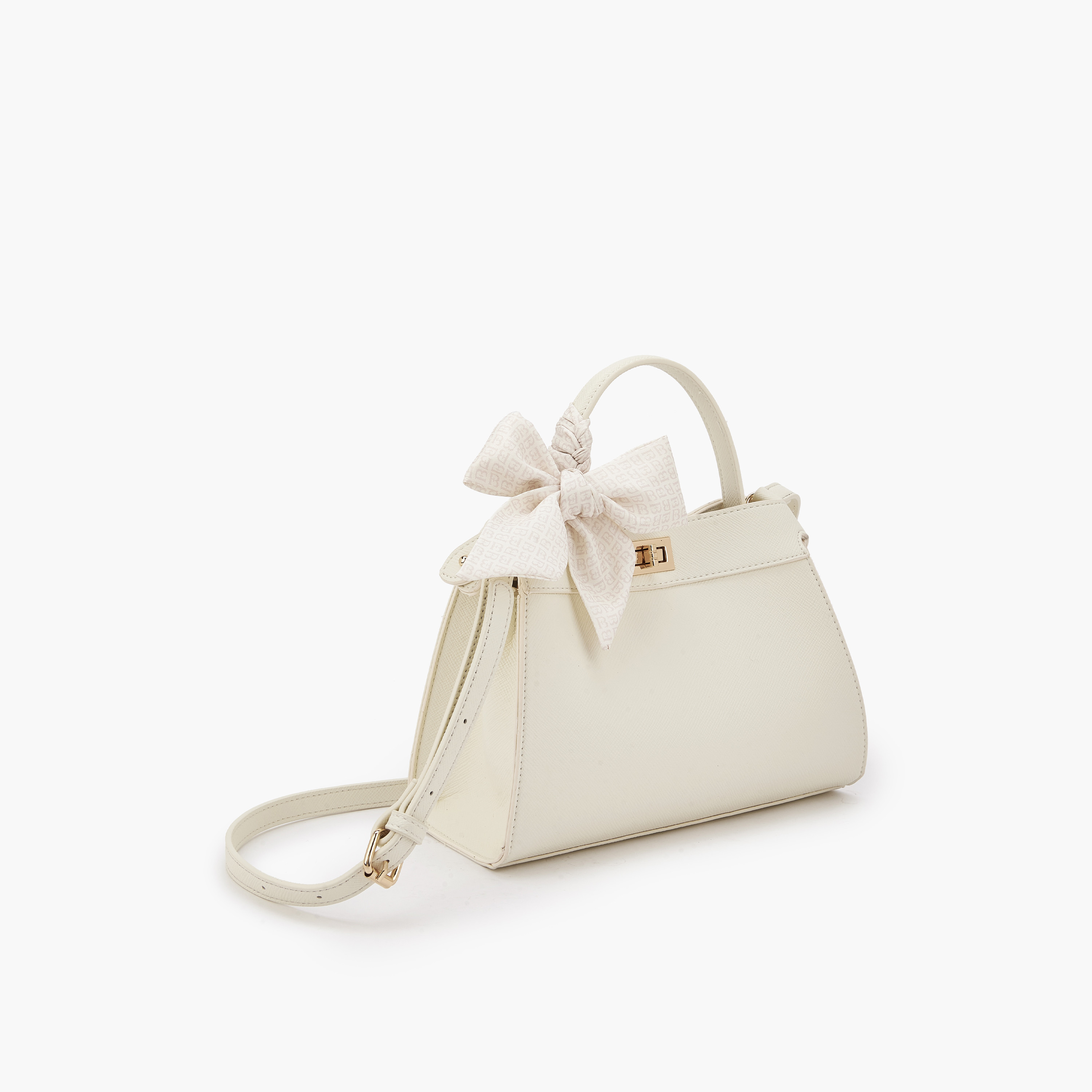 شنطة يد مزينة بمقبض علوي من فلورا بيلا-women-bagsandwallets-handbags-image-4