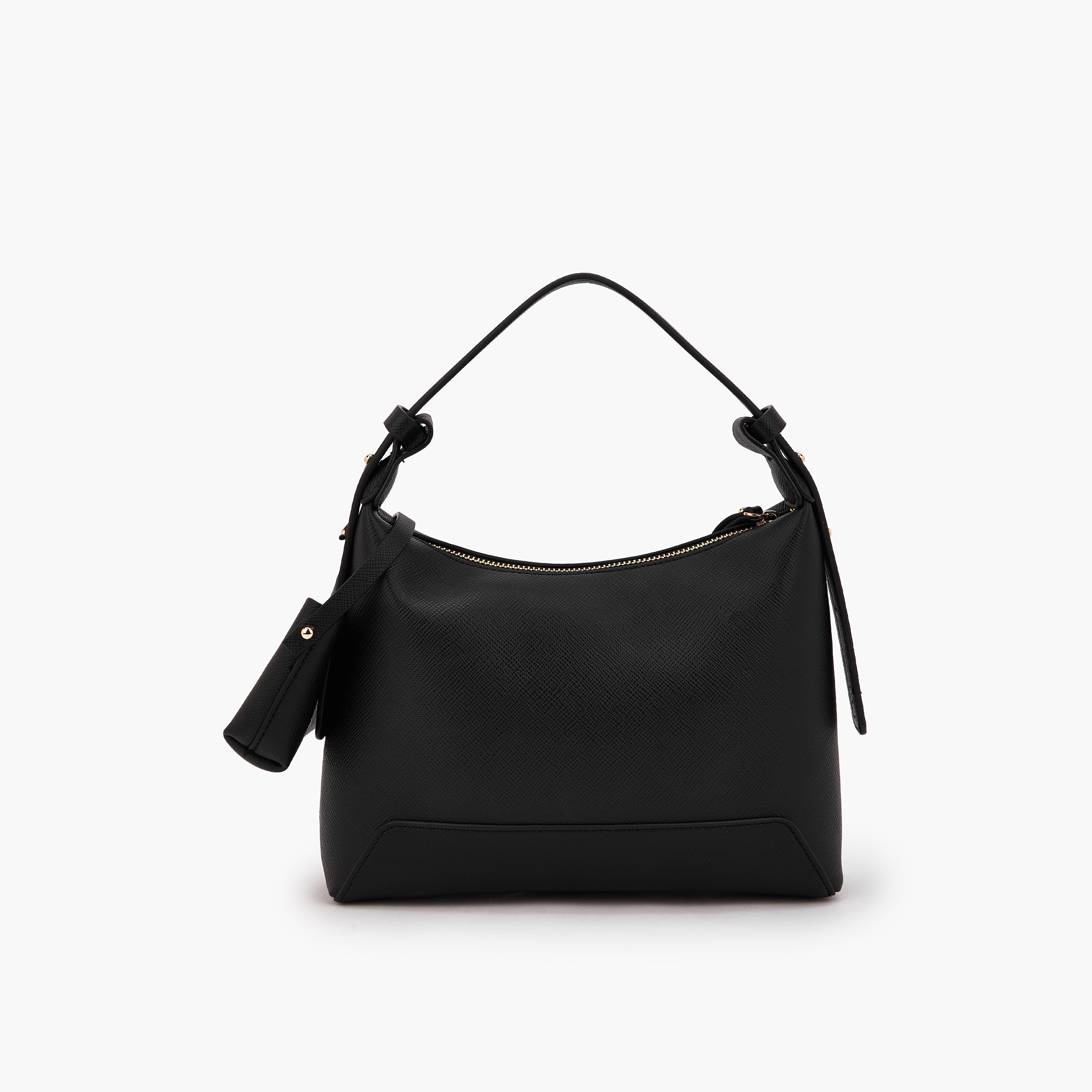 شنطة كتف بارزة الملمس بتفاصيل زينة جيب من فلورا بيلا-women-bagsandwallets-handbags-image-4