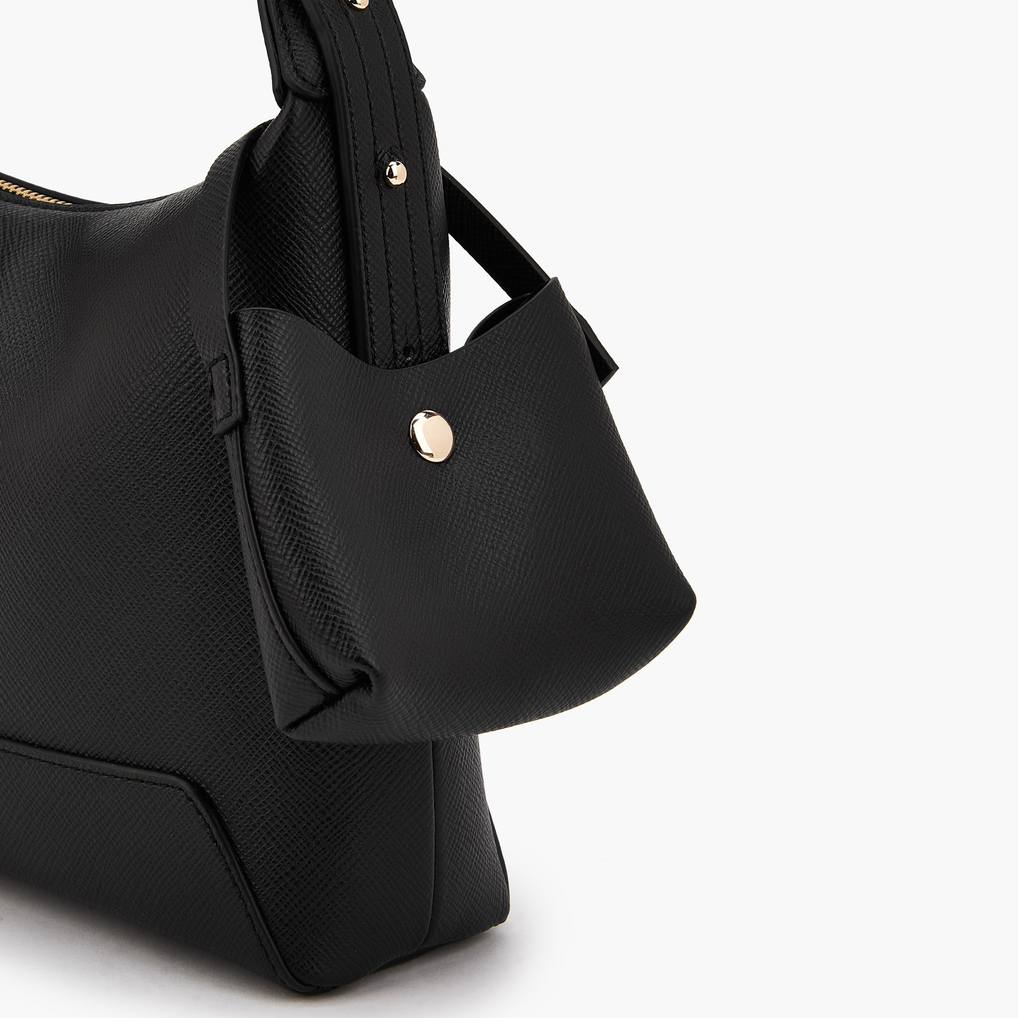 شنطة كتف بارزة الملمس بتفاصيل زينة جيب من فلورا بيلا-women-bagsandwallets-handbags-image-6