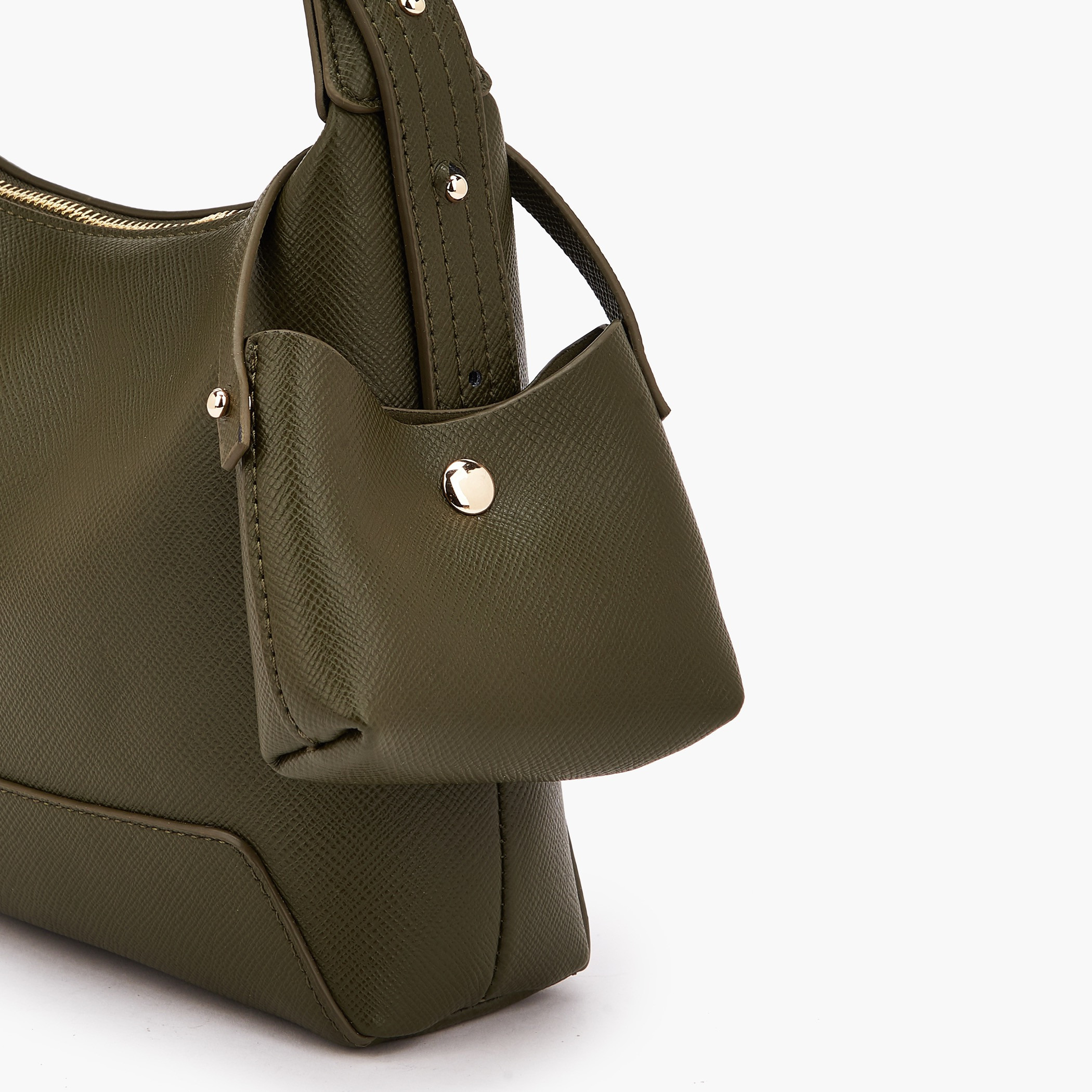 شنطة كتف بارزة الملمس بتفاصيل زينة جيب من فلورا بيلا-women-bagsandwallets-handbags-image-6