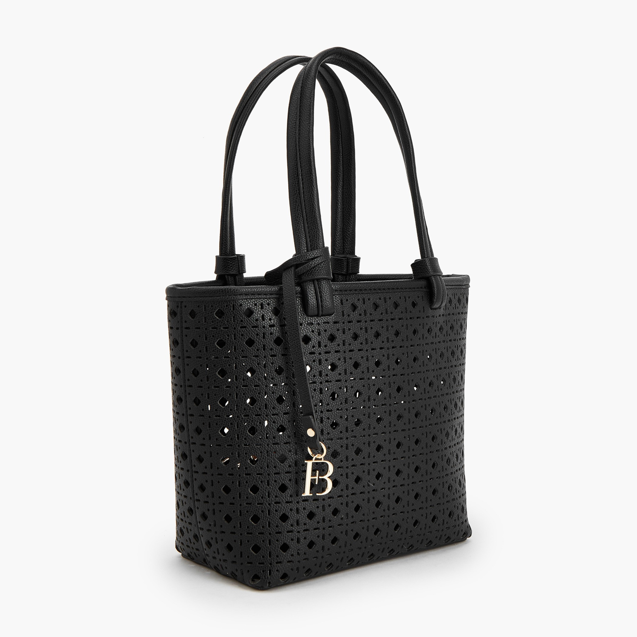 شنطة توتي بتصاميم مفرغة بالليزر مع شنطة كروس بودي من فلورا بيلا-women-bagsandwallets-handbags-image-5