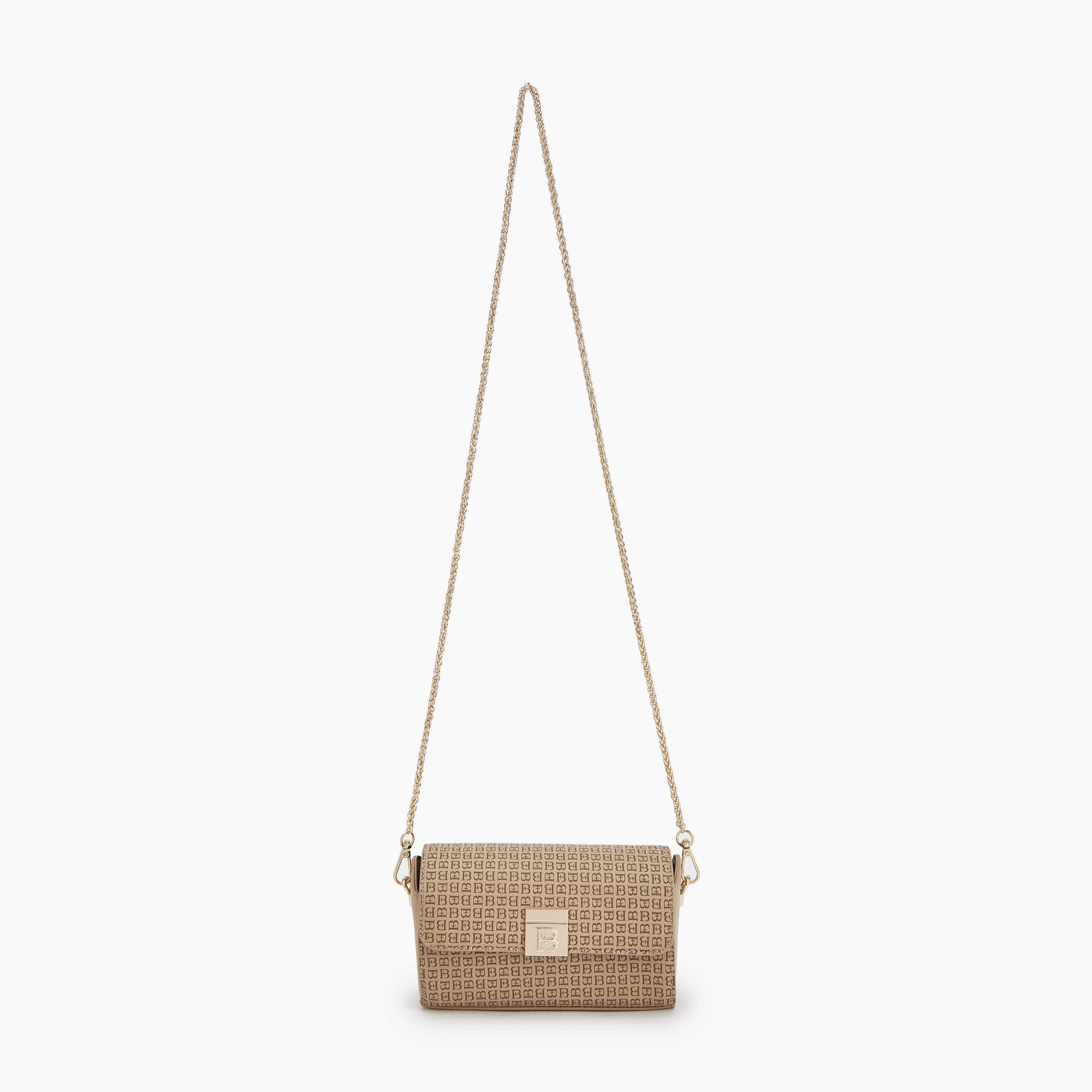 Flora Bella Monogram Print Crossbody Bag with Chain Strap-women-bagsandwallets-handbags-image-3