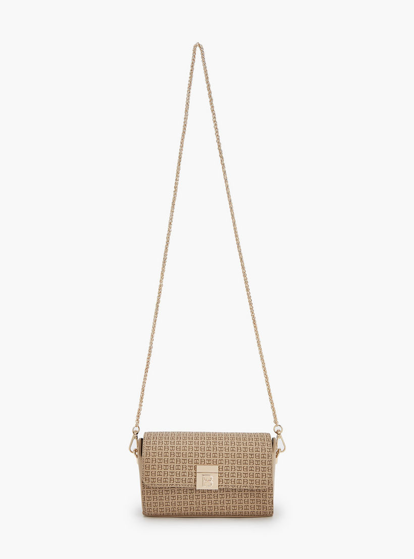 Flora Bella Monogram Print Crossbody Bag with Chain Strap-women-bagsandwallets-handbags-image-3
