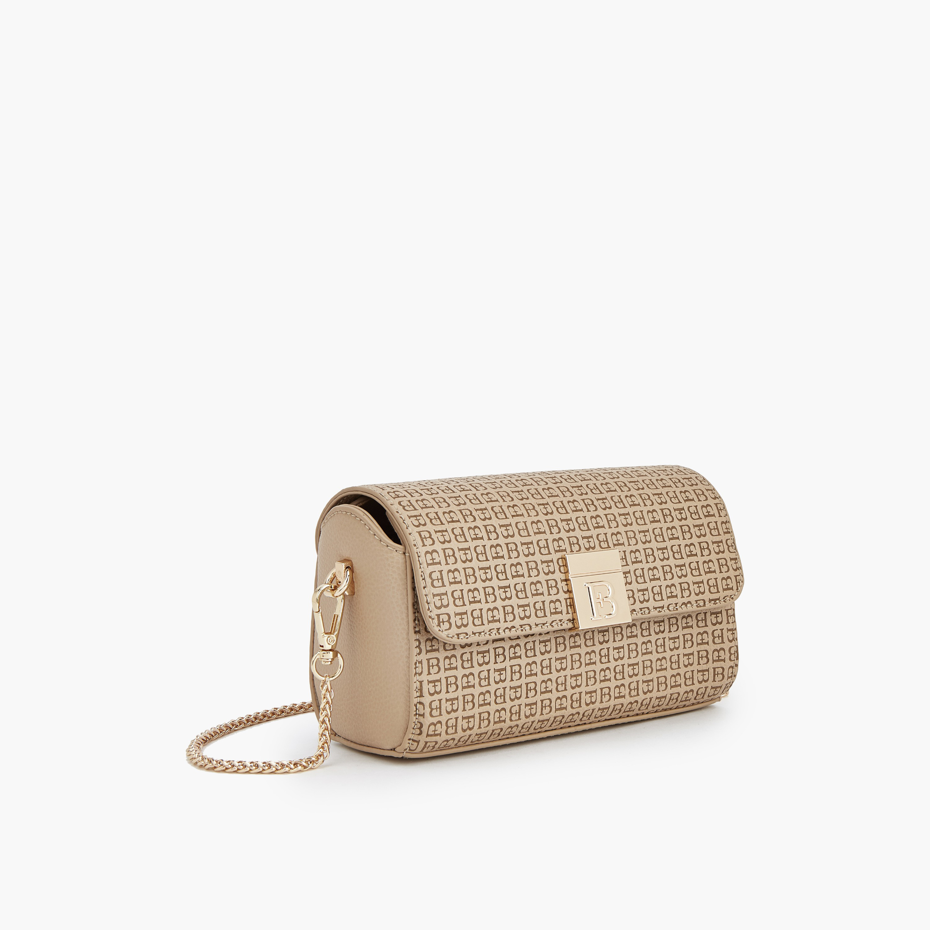 Flora Bella Monogram Print Crossbody Bag with Chain Strap-women-bagsandwallets-handbags-image-4