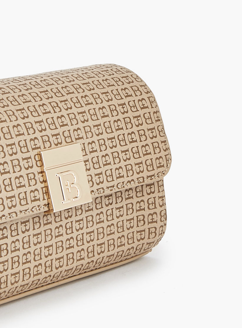 Flora Bella Monogram Print Crossbody Bag with Chain Strap-women-bagsandwallets-handbags-image-5