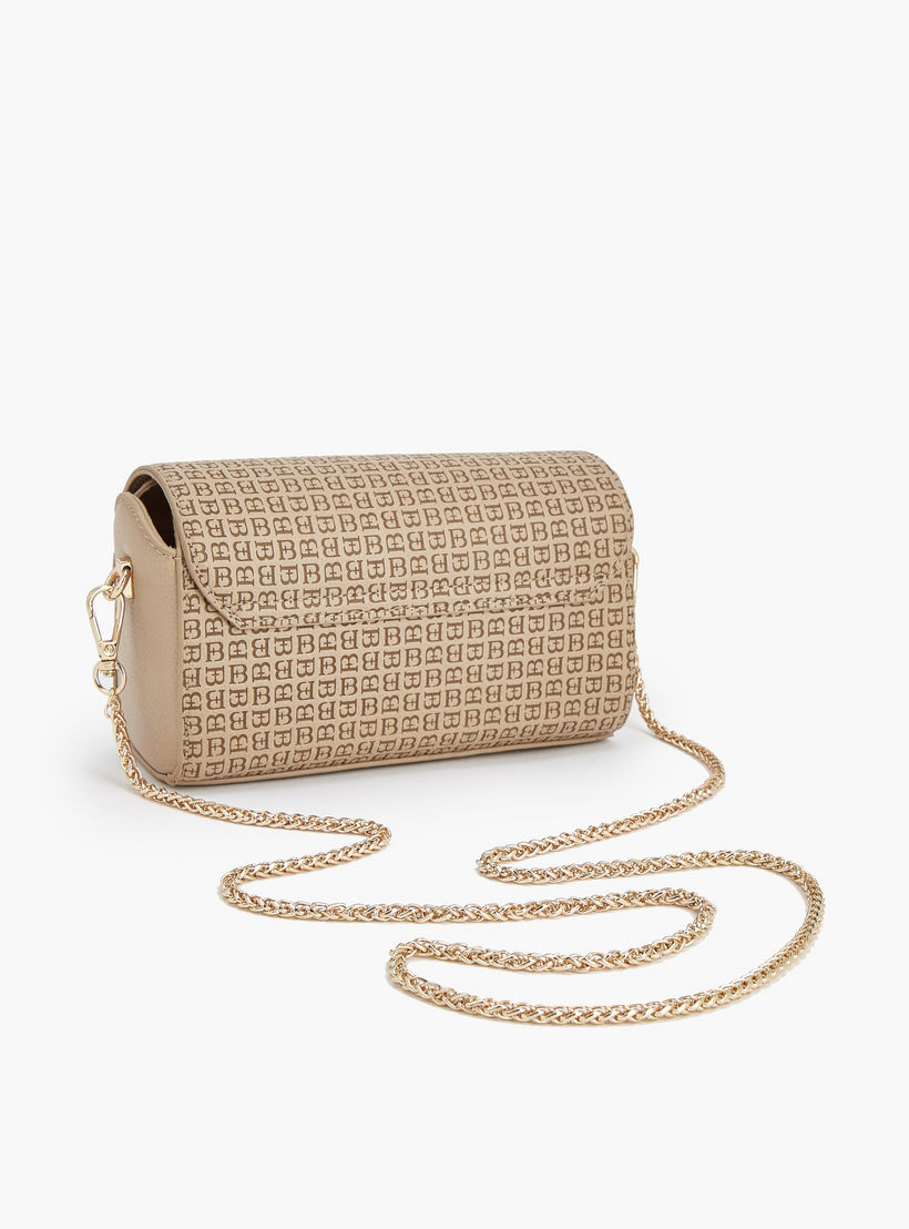 Flora Bella Monogram Print Crossbody Bag with Chain Strap-women-bagsandwallets-handbags-image-6