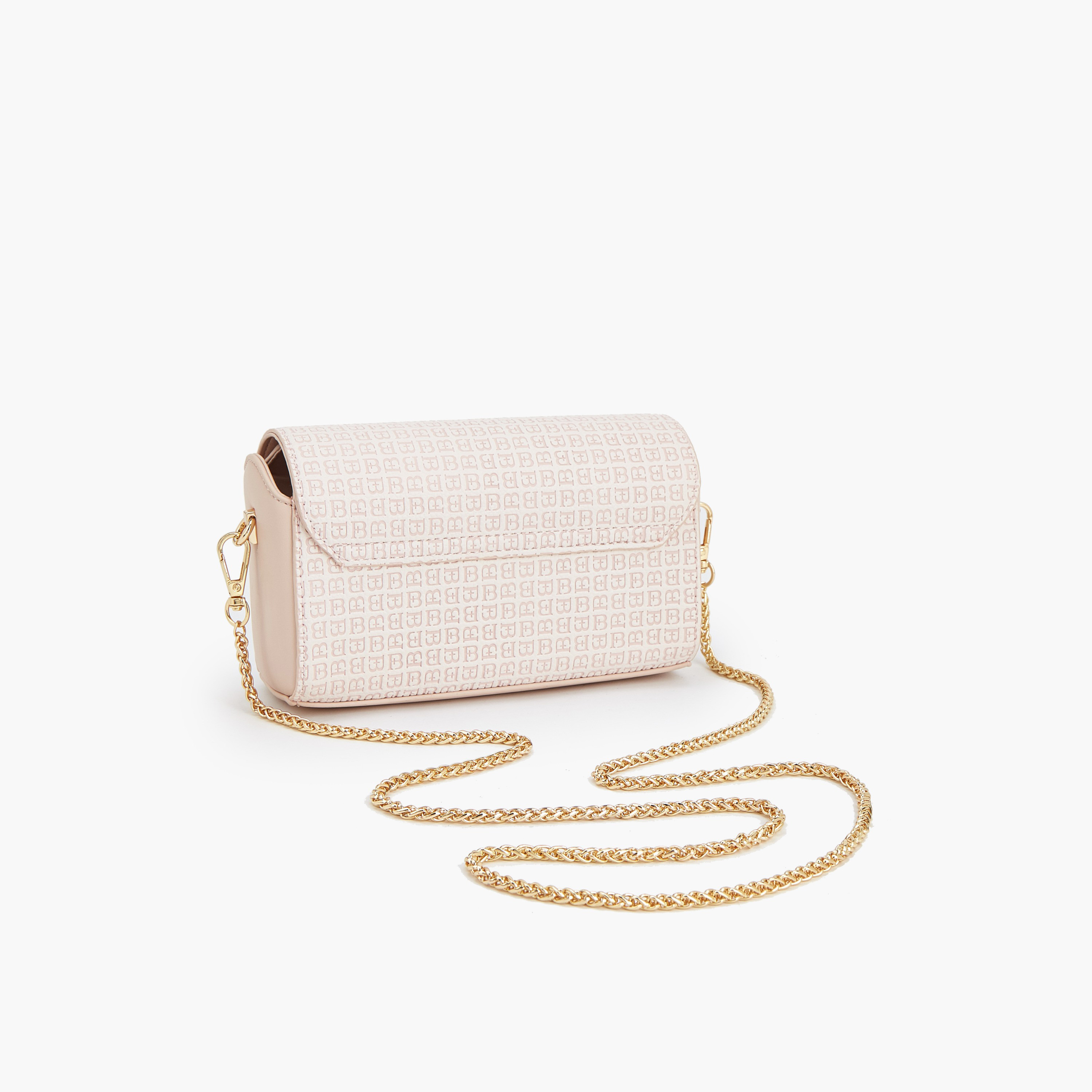 Flora Bella Monogram Print Crossbody Bag with Chain Strap-women-bagsandwallets-handbags-image-4