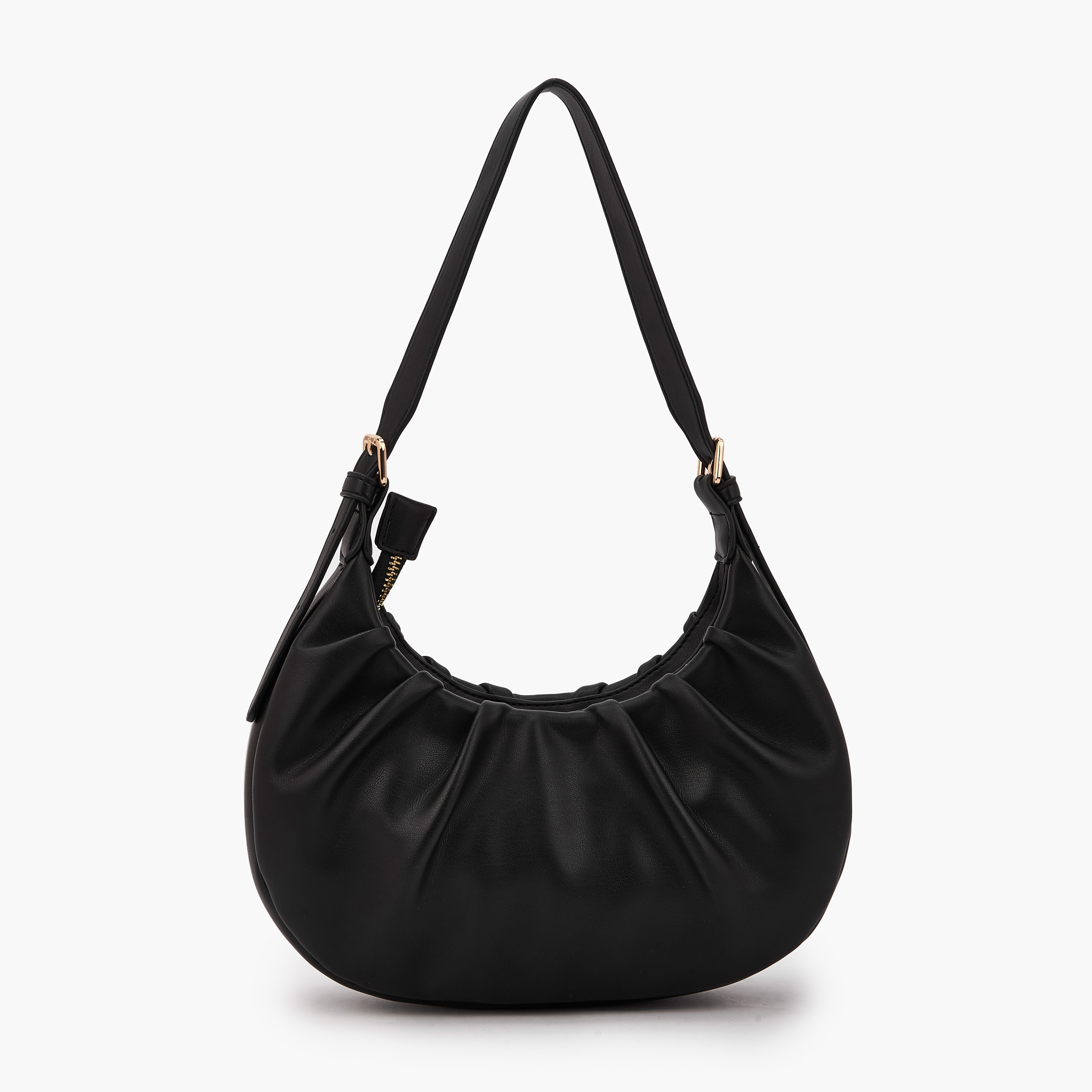 شنطة كتف بكشكش وسحاب إغلاق من فلورا بيلا-women-bagsandwallets-handbags-image-4