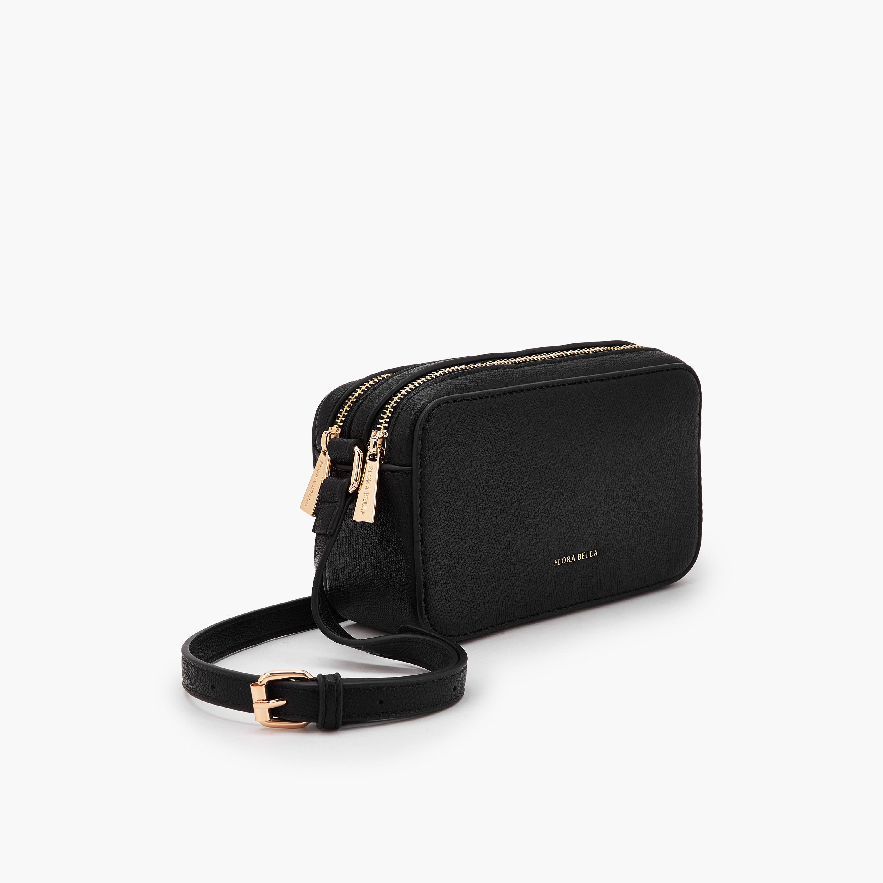 شنطة كروس بودي بارزة الملمس بحزام قابل للتعديل من فلورا بيلا-women-bagsandwallets-handbags-image-5