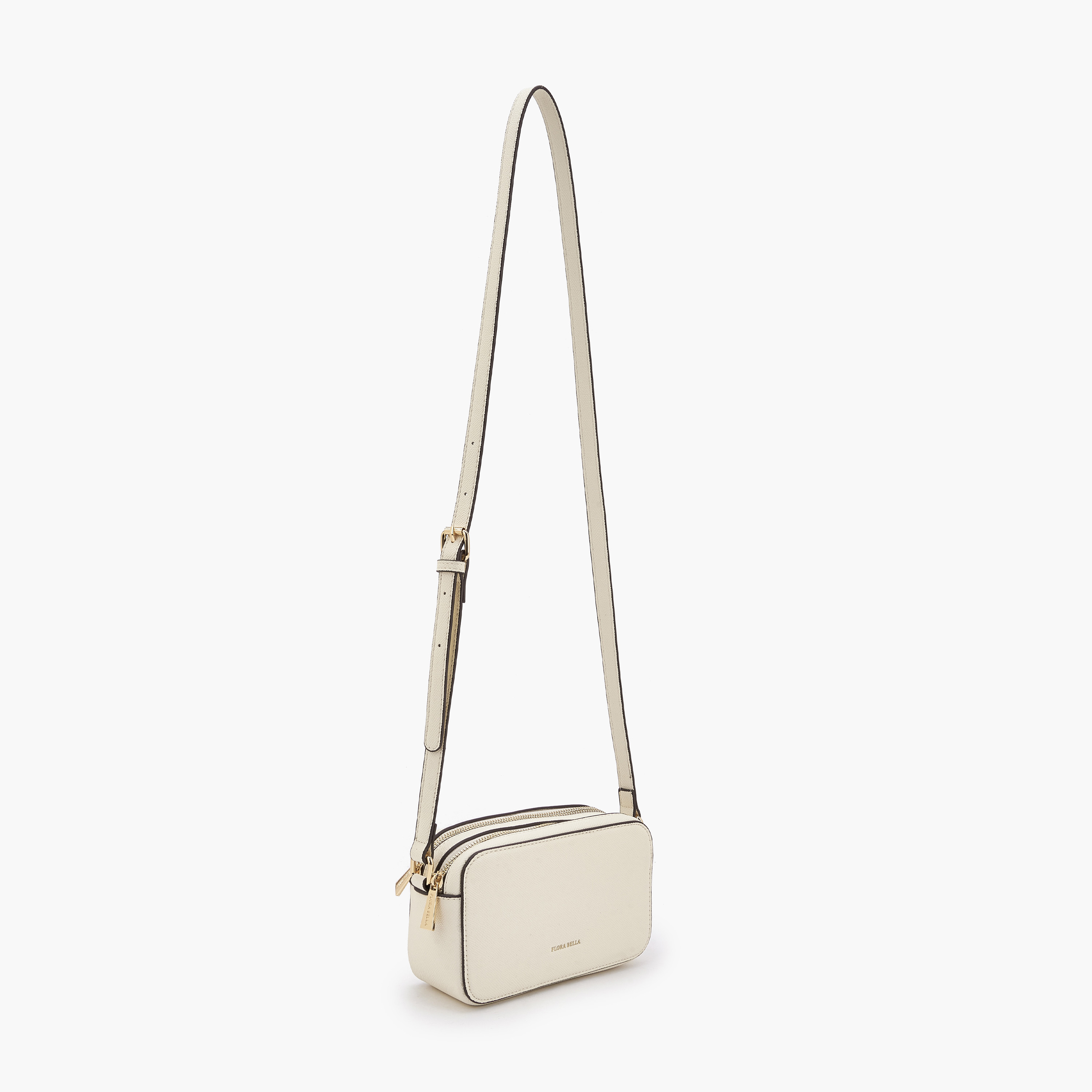 شنطة كروس بودي بارزة الملمس بحزام قابل للتعديل من فلورا بيلا-women-bagsandwallets-handbags-image-3