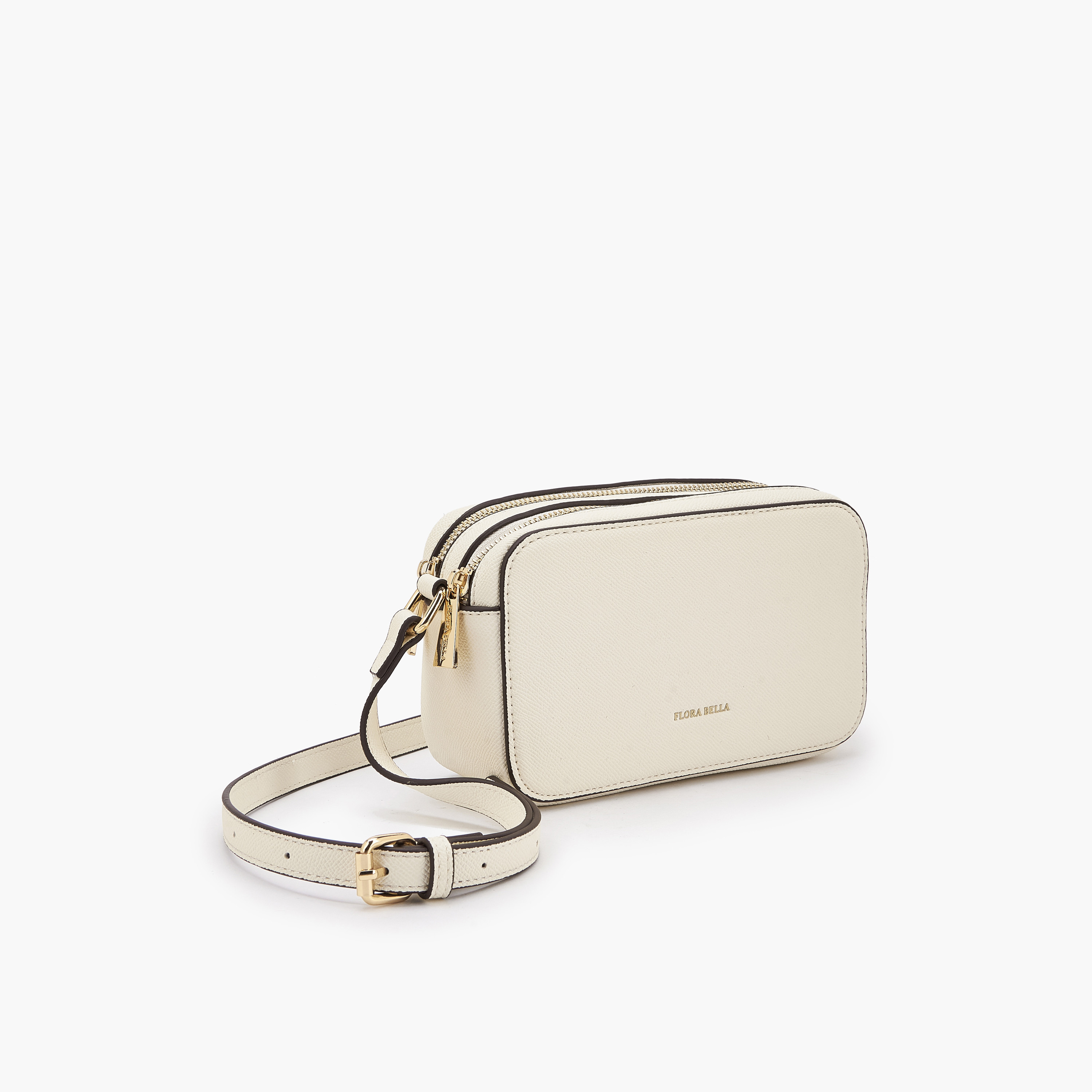 شنطة كروس بودي بارزة الملمس بحزام قابل للتعديل من فلورا بيلا-women-bagsandwallets-handbags-image-4