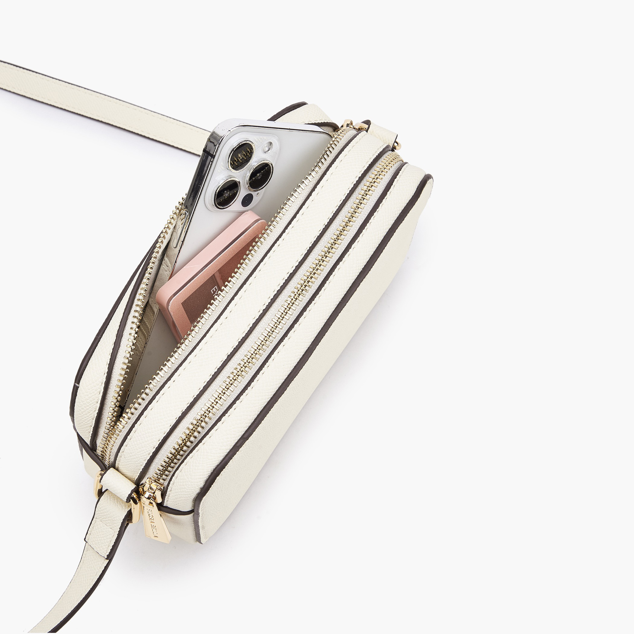 شنطة كروس بودي بارزة الملمس بحزام قابل للتعديل من فلورا بيلا-women-bagsandwallets-handbags-image-8