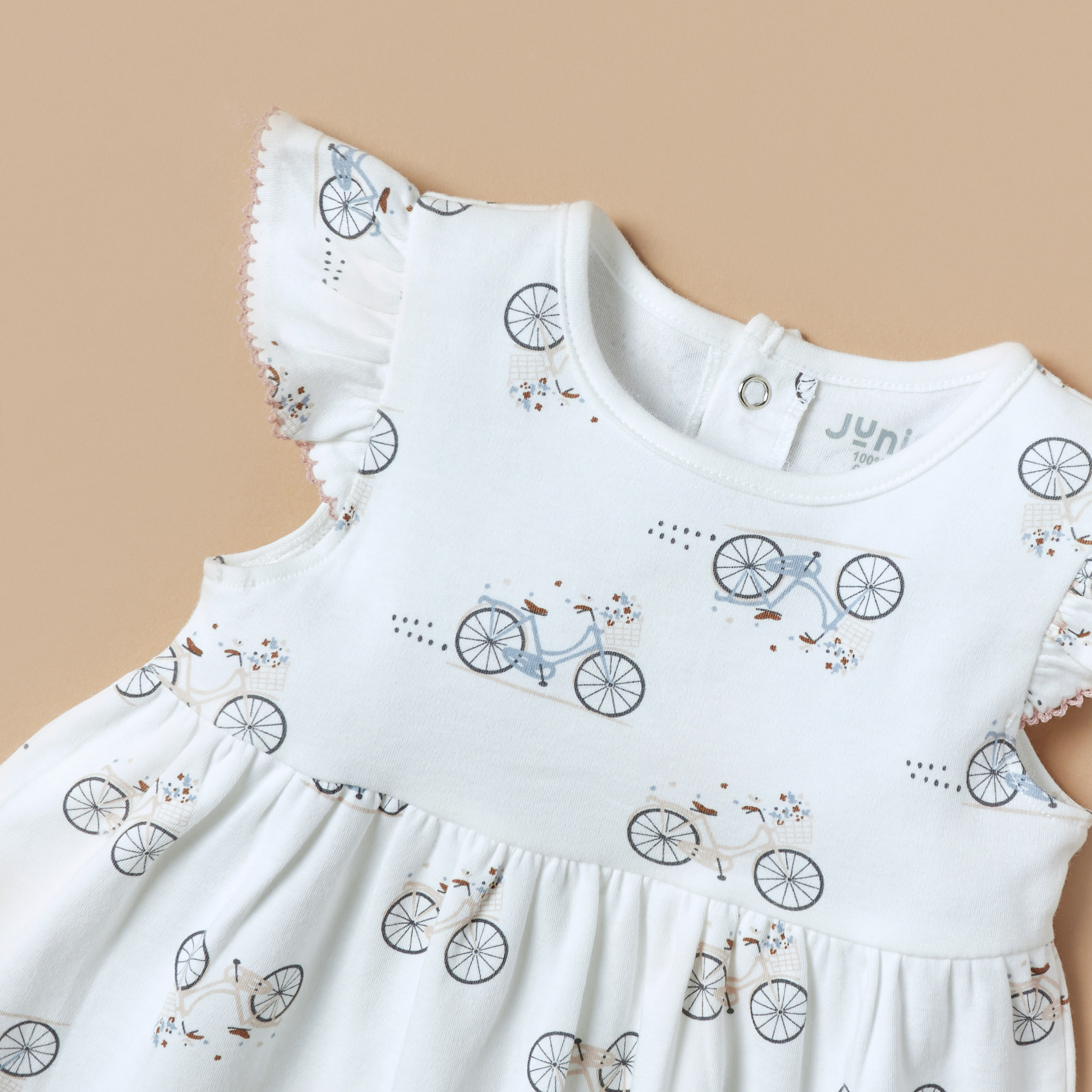 Juniors All-Over Print Dress with Ruffles and Button Closure-baby-girls-clothing-dressesandjumpsuits-image-2