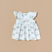 Juniors All-Over Print Dress with Ruffles and Button Closure-Dresses%2C Gowns and Frocks-thumbnail-3