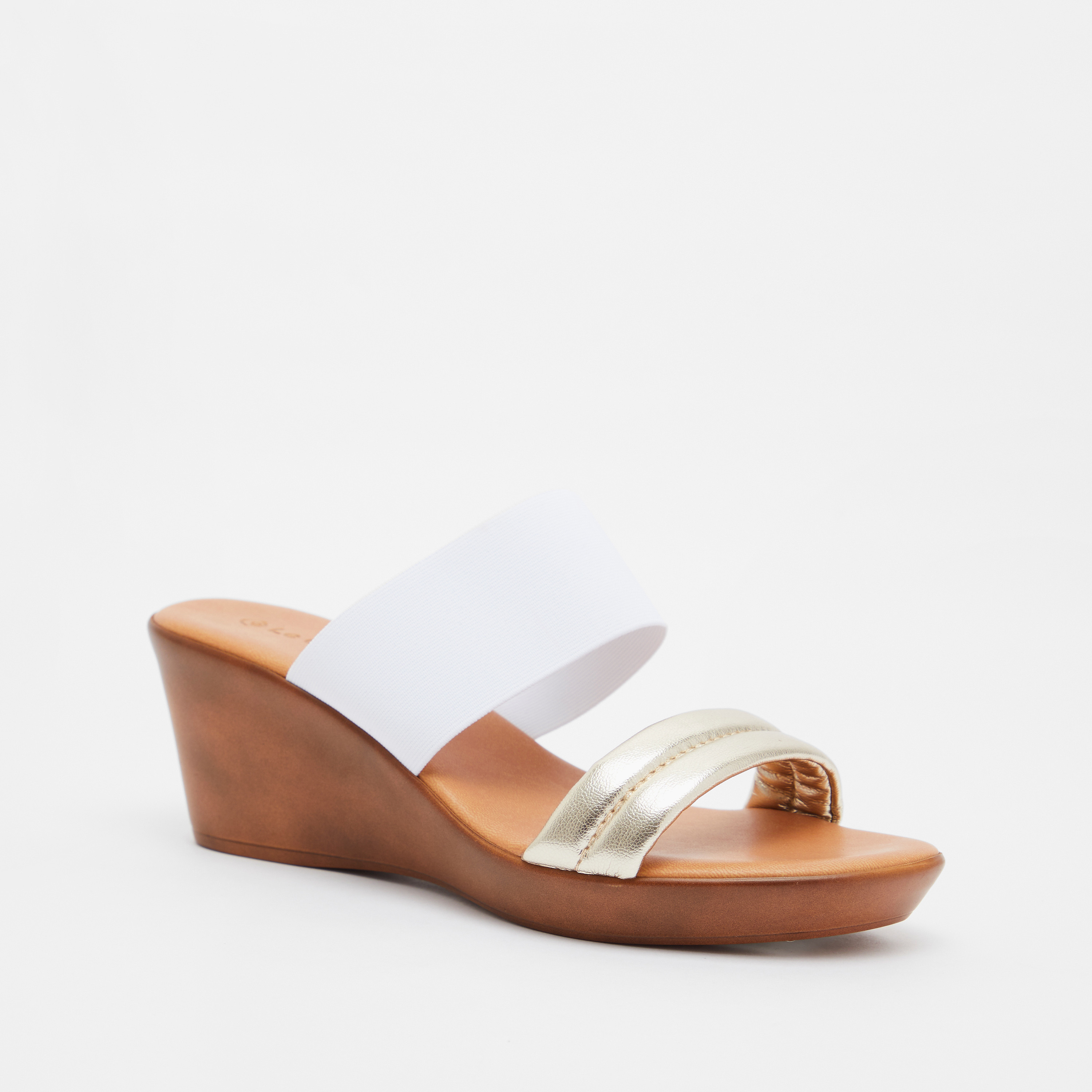 Shop Celeste Women's Pointed Toe Slip-On Shoes with Wedge Heels Online |  Splash UAE