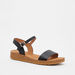 Le Confort Strap Sandals with Buckle Closure-Women%27s Flat Sandals-thumbnailMobile-1