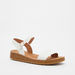 Le Confort Strap Sandals with Buckle Closure-Women%27s Flat Sandals-thumbnailMobile-1