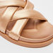 Le Confort Cross Strap Slip-On Flatform Heeled Sandals-Women%27s Flat Sandals-thumbnail-1