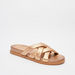 Le Confort Cross Strap Slip-On Flatform Heeled Sandals-Women%27s Flat Sandals-thumbnailMobile-2