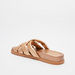 Le Confort Cross Strap Slip-On Flatform Heeled Sandals-Women%27s Flat Sandals-thumbnailMobile-3
