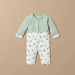 Juniors Printed Sleepsuit with Long Sleeves and Button Closure-Sleepsuits-thumbnail-0