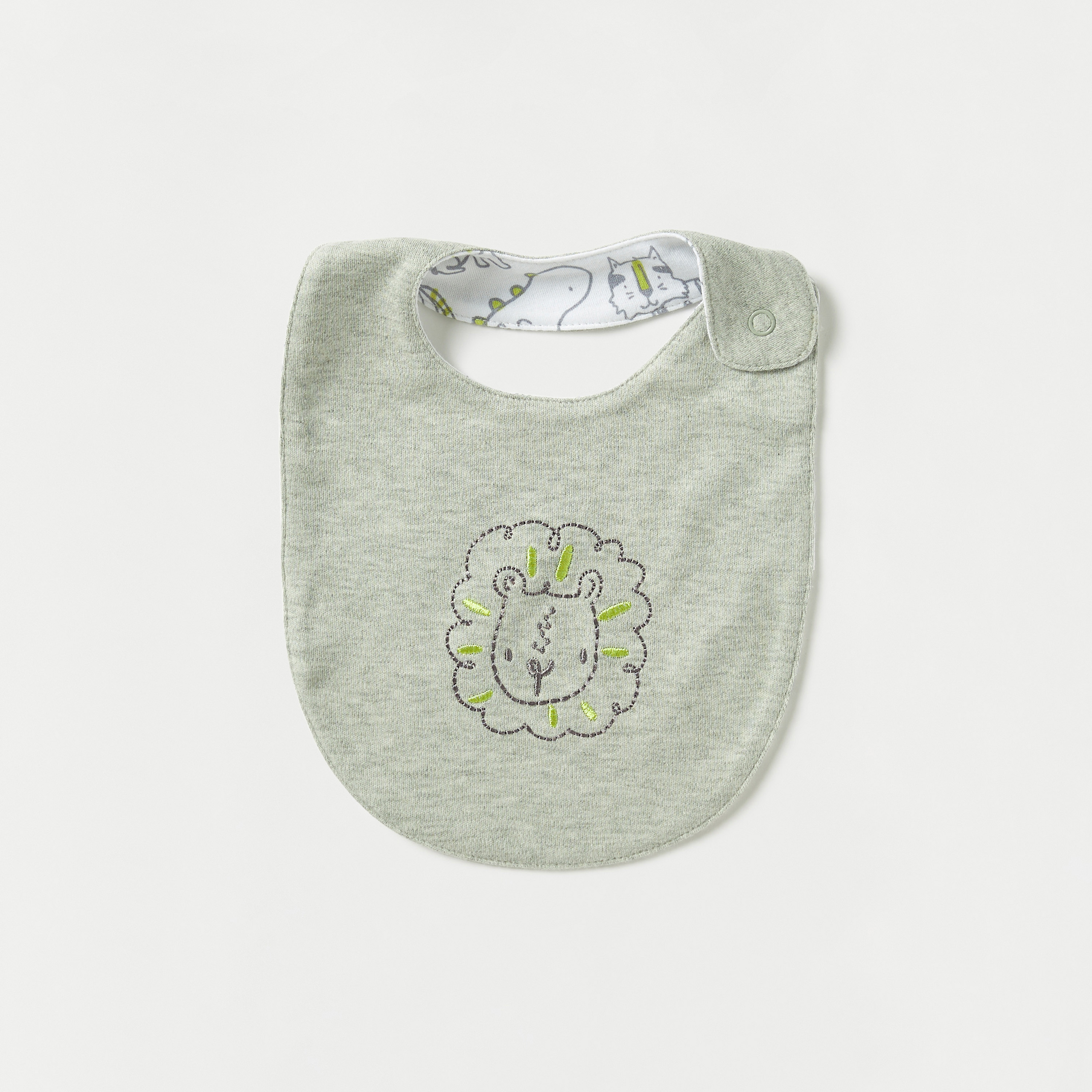 مريلة مطرزة من جونيورز-baby-feeding-bibs-image-1