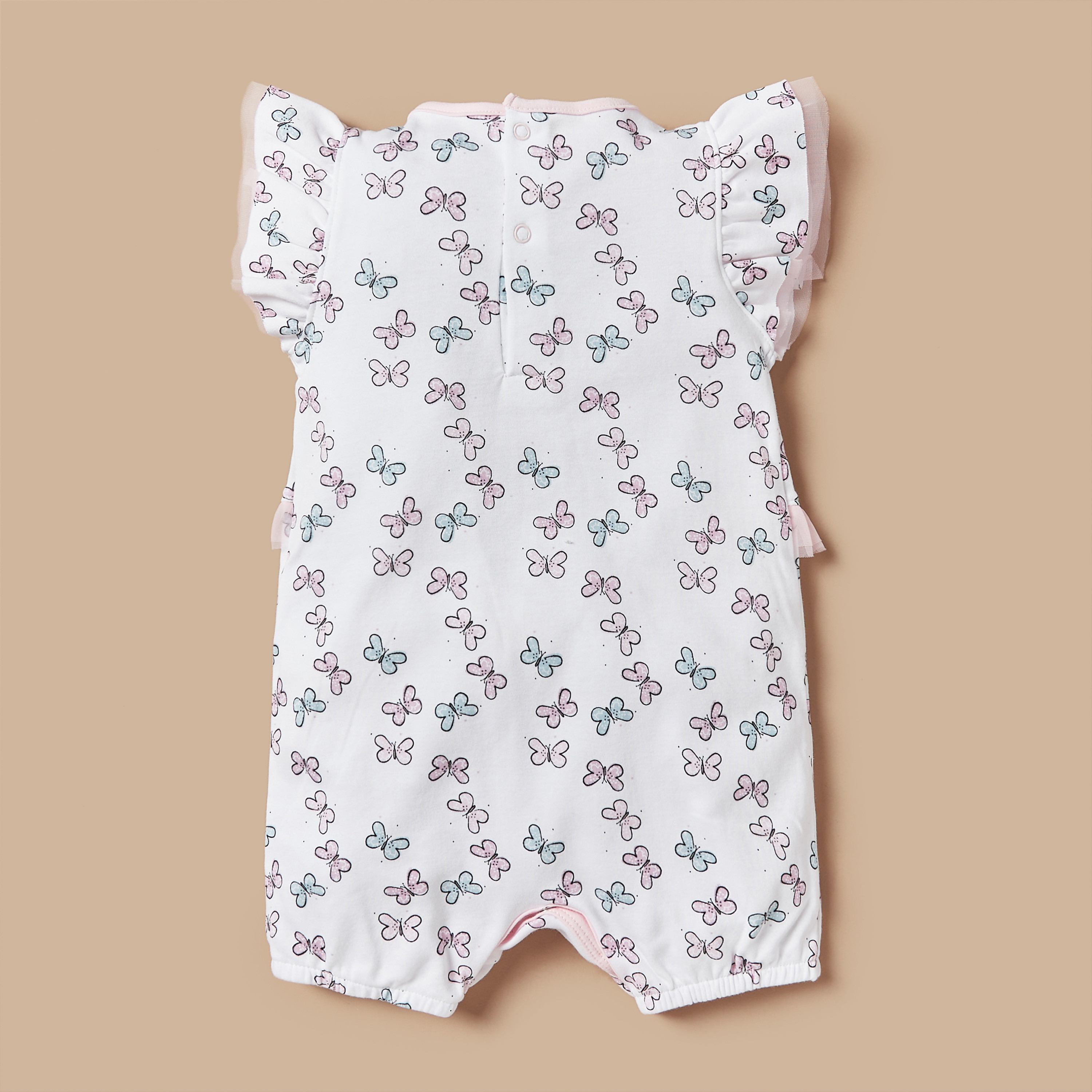 أفرول بكشكش وفيونكة وطبعات فراشة من جونيورز-baby-girls-clothing-rompers-image-4
