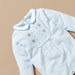 Juniors Teddy Bear Embroidered Sleepsuit with Long Sleeves and Collar-Sleepsuits-thumbnail-1