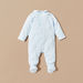 Juniors Teddy Bear Embroidered Sleepsuit with Long Sleeves and Collar-Sleepsuits-thumbnailMobile-3