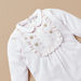 Juniors Teddy Bear Embroidered Sleepsuit with Lace Detail and Long Sleeves-Sleepsuits-thumbnail-2