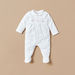 Juniors Horse Embroidered Sleepsuit with Smock Detail  and Long Sleeves-Sleepsuits-thumbnail-0