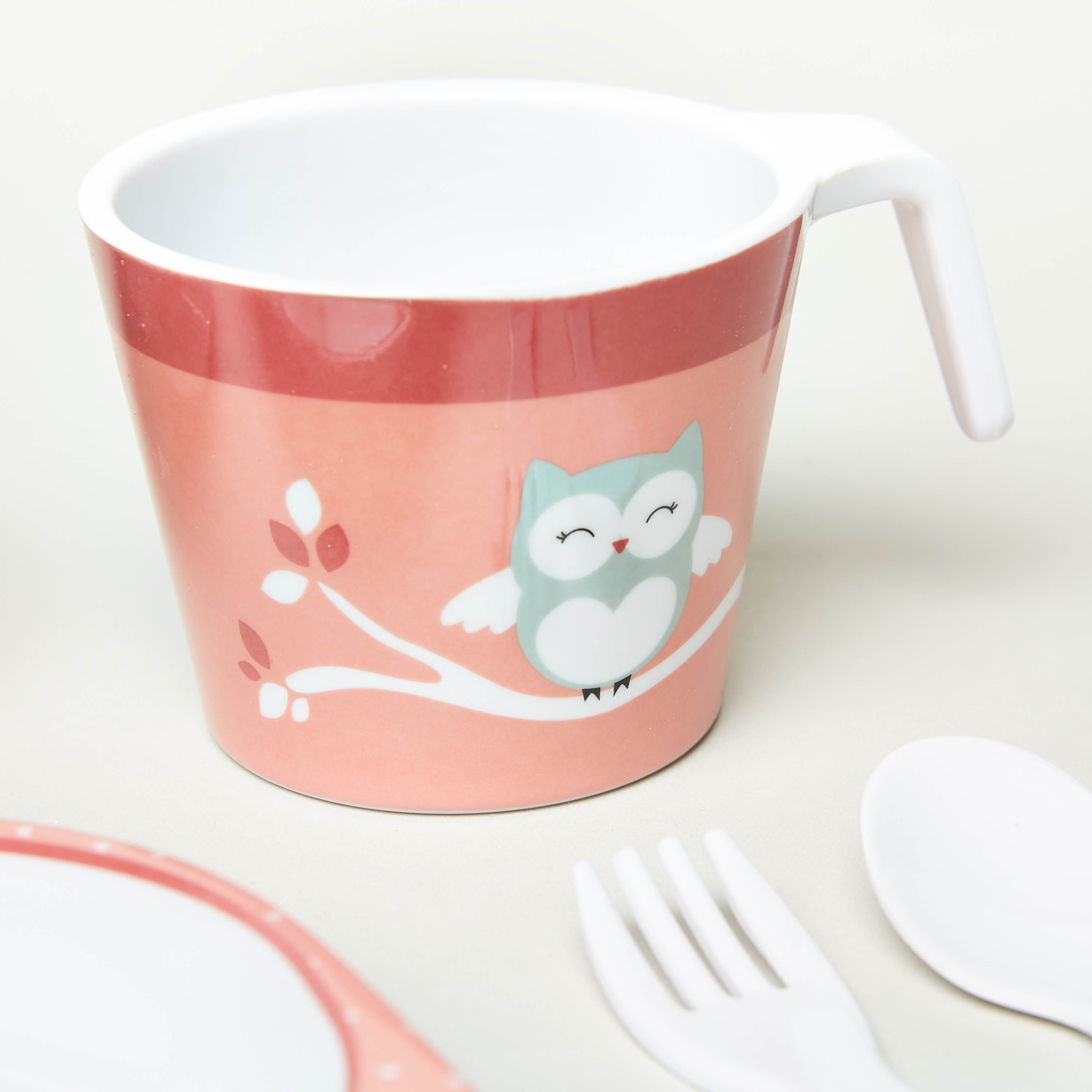 Owl shop dinner set