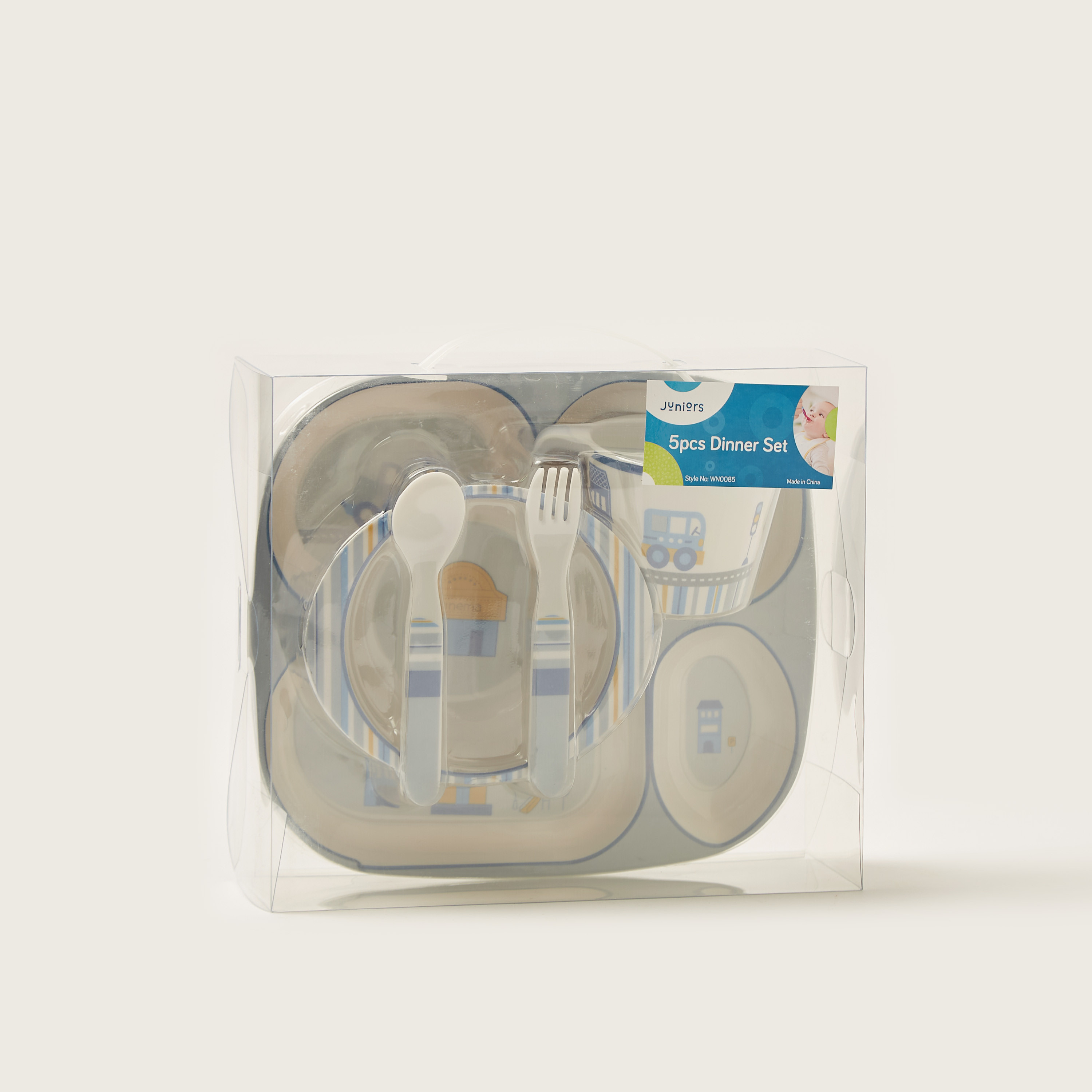 Juniors City Print 5-Piece Dinner Set-baby-feeding-mealtimeessentials-image-4
