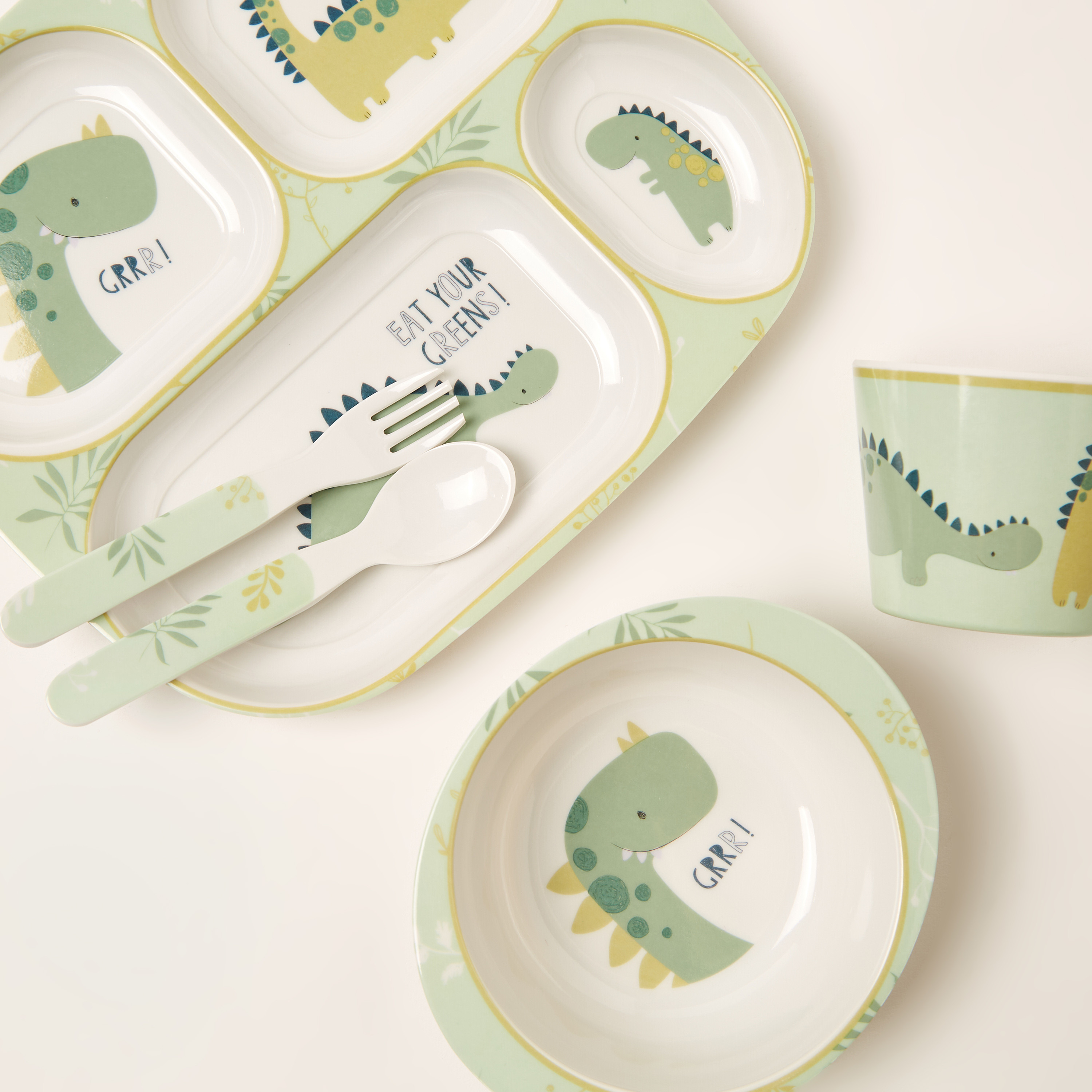 طقم عشاء 5 قطع بطبعات من جونيورز-baby-feeding-mealtimeessentials-image-2