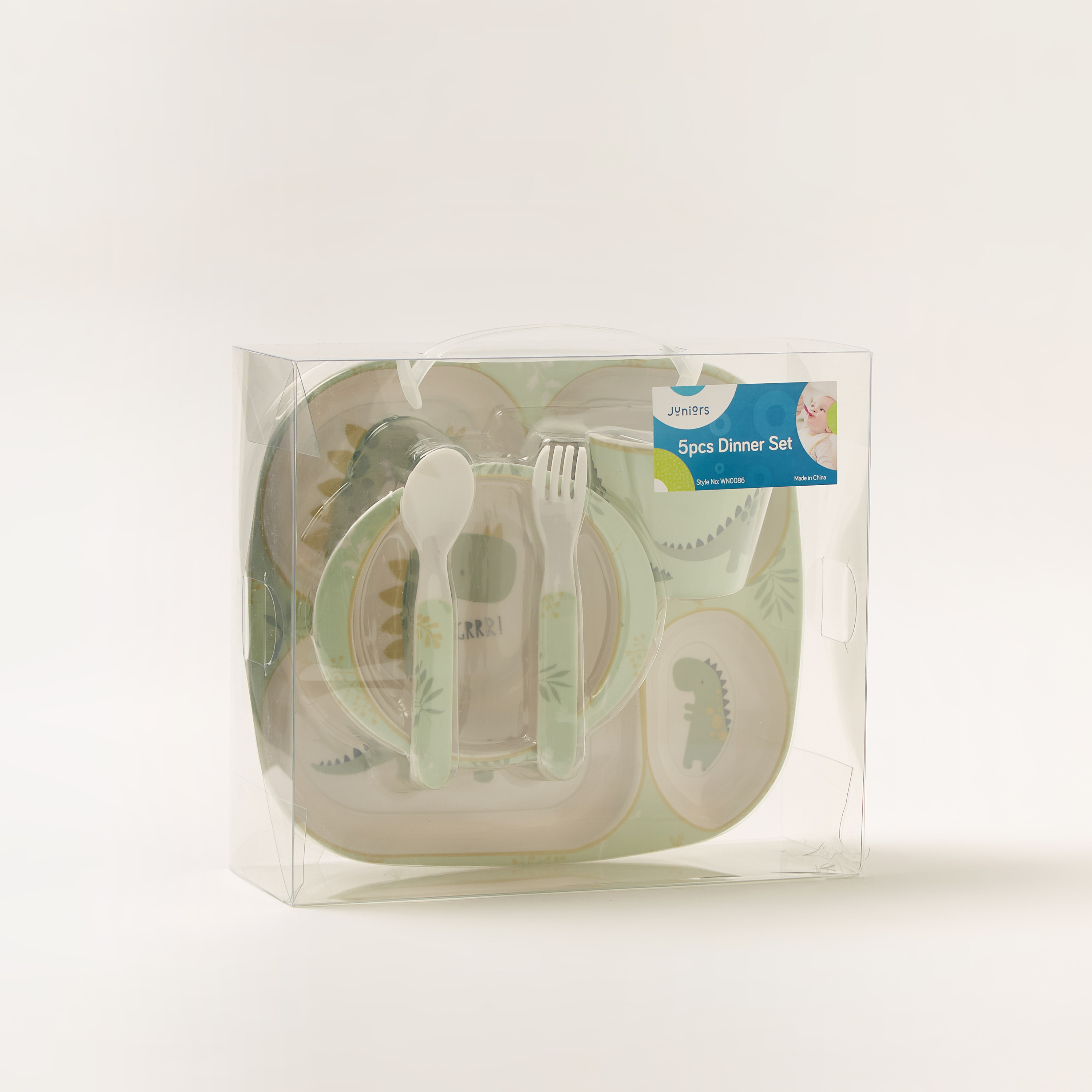 طقم عشاء 5 قطع بطبعات من جونيورز-baby-feeding-mealtimeessentials-image-1
