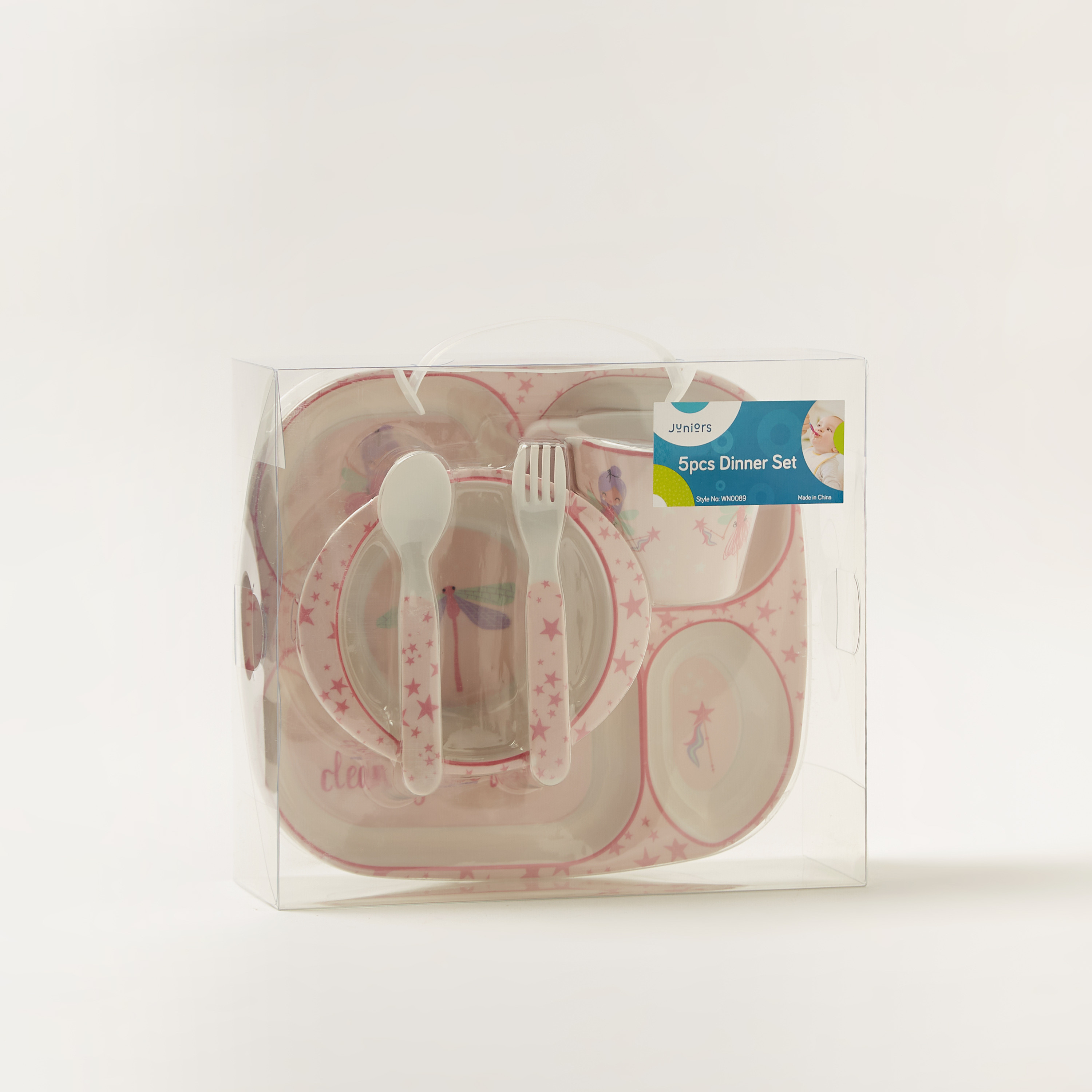 Juniors Fairy Print 5-Piece Dinner Set-baby-feeding-mealtimeessentials-image-4