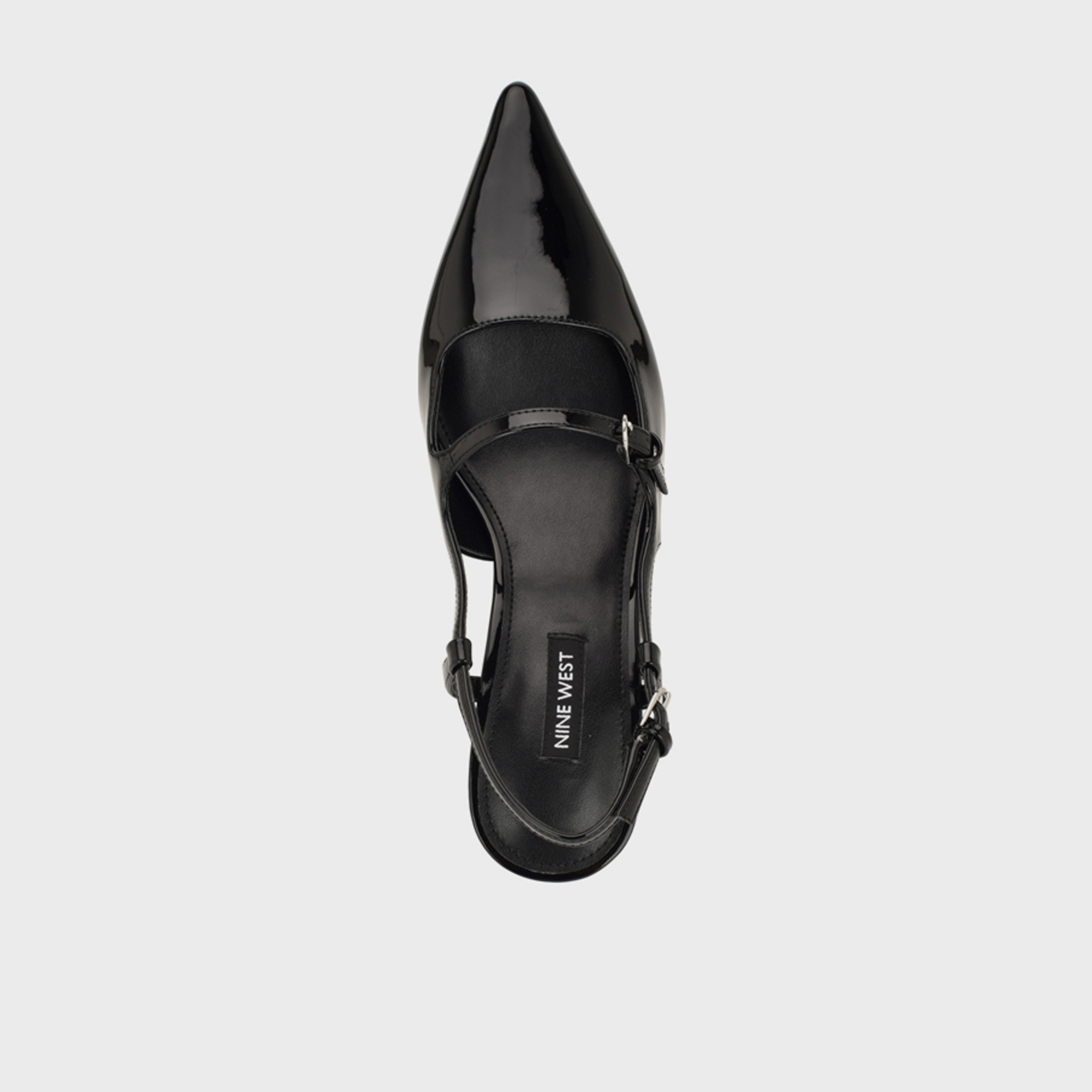 ناين ويست - حذاء نسائي بكعب صغير بإبزيم | WNAMAYO3-women-shoes-heels-image-4