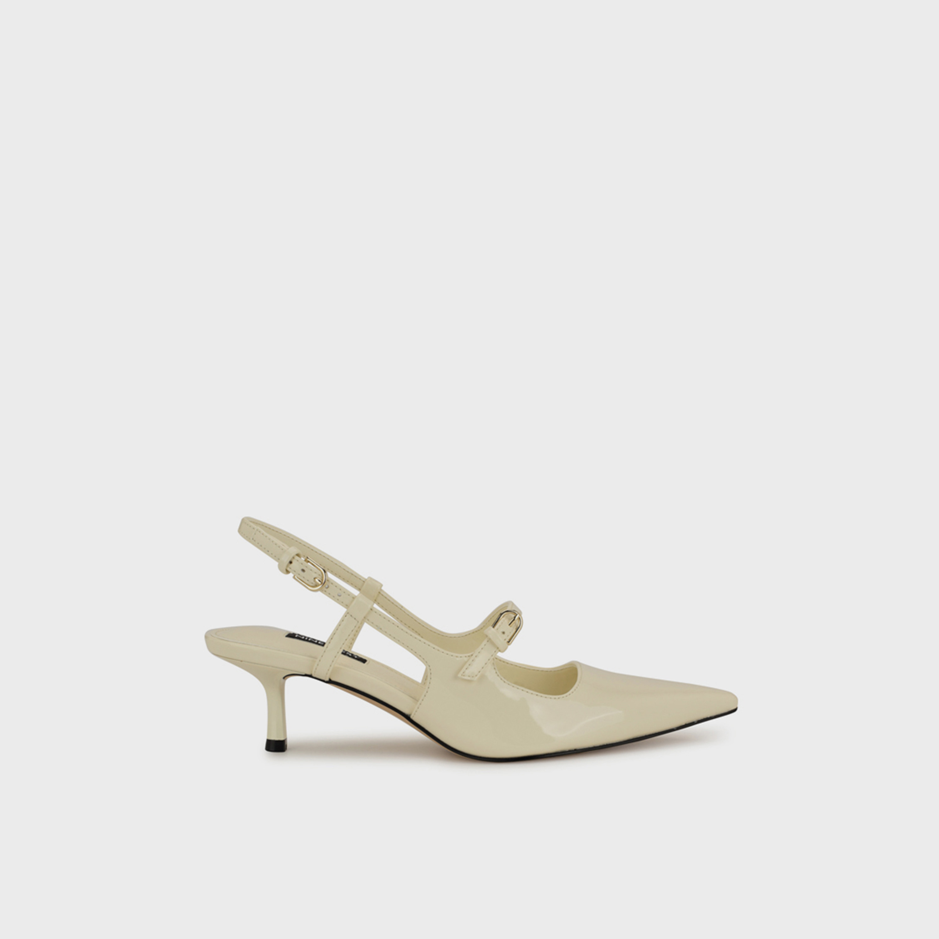 ناين ويست - حذاء نسائي بكعب صغير بإبزيم | WNAMAYO3-women-shoes-heels-image-3