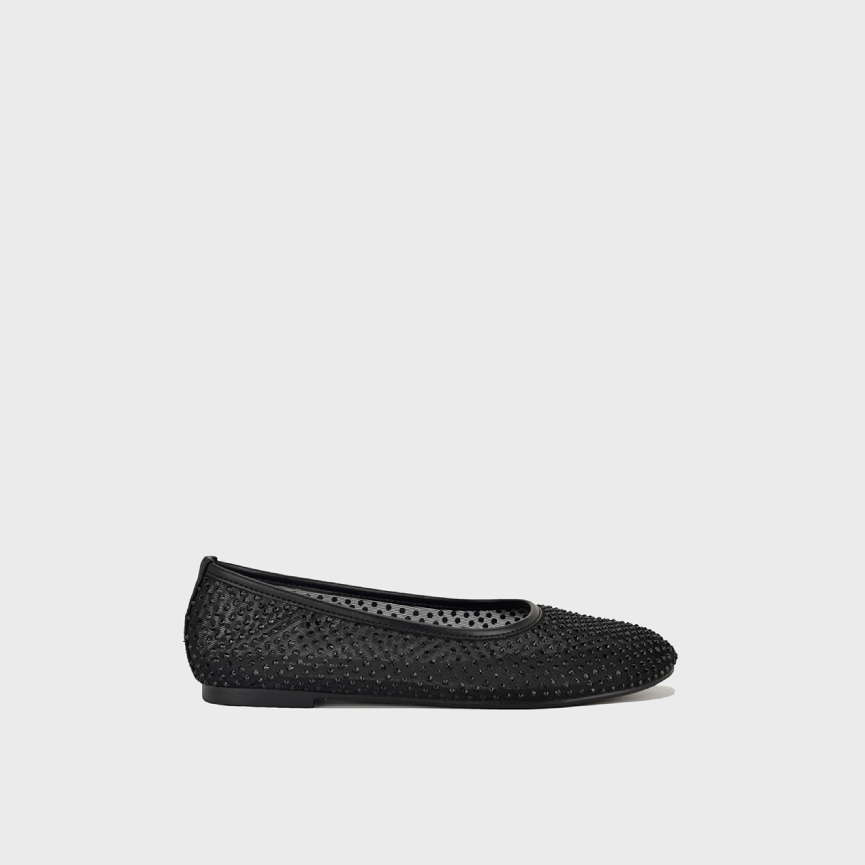 ناين ويست - حذاء باليرينا نسائي سهل الارتداء مقدمة مستديرة | WNBURNNE2-women-shoes-ballerinas-image-4